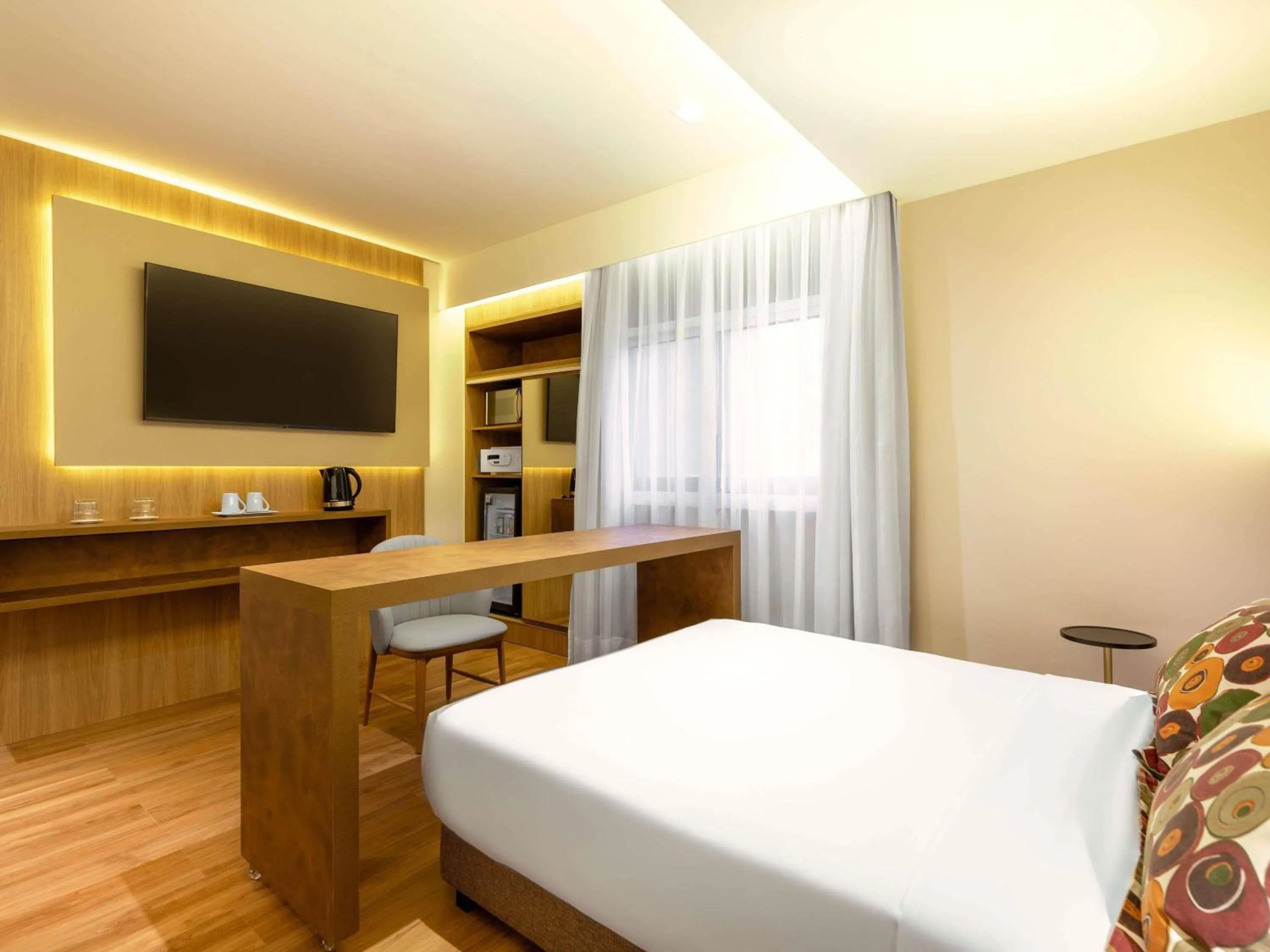 Bedroom, Bed in Mercure São Paulo Nações Unidas