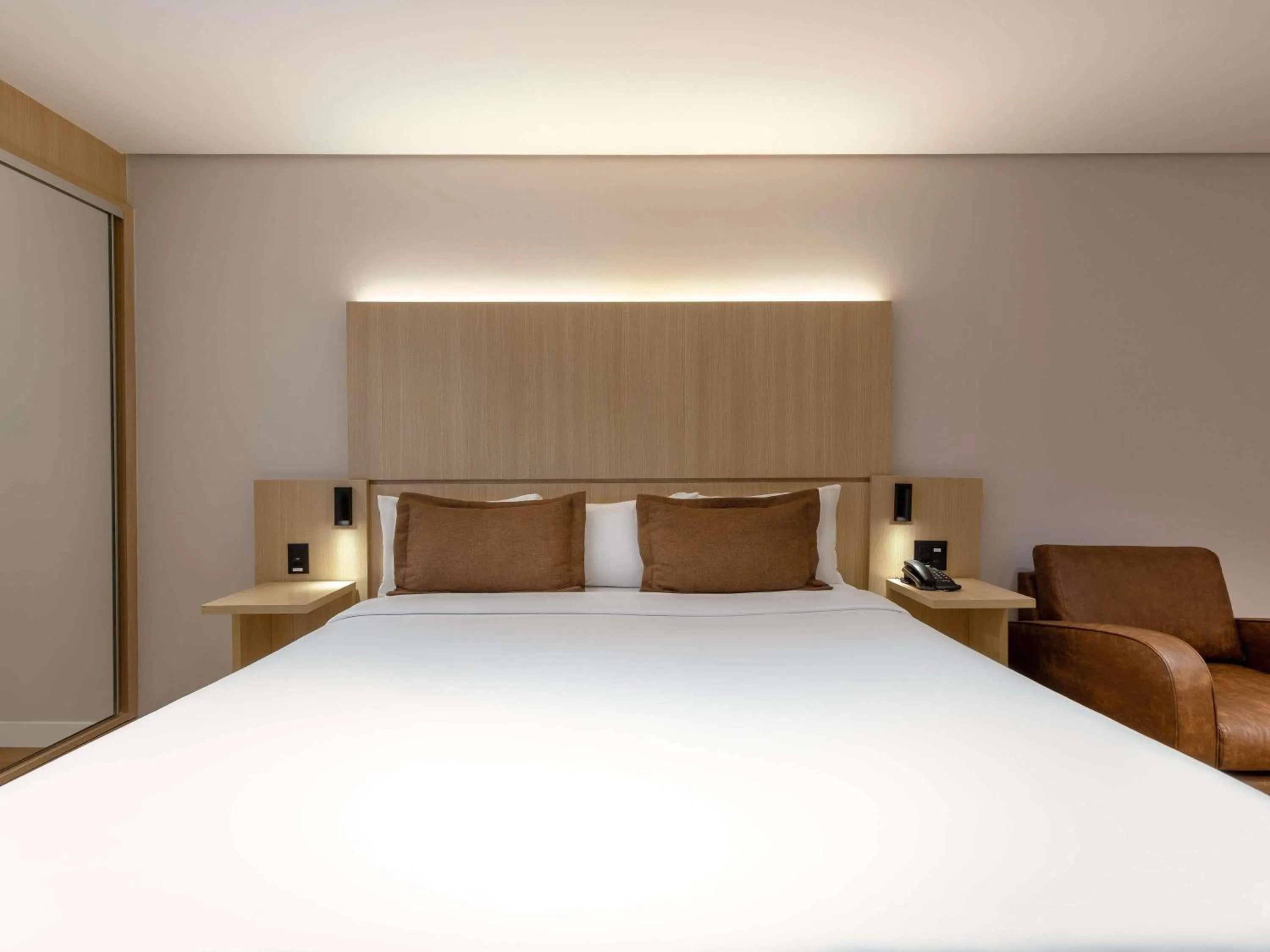 Bedroom, Bed in Mercure São Paulo Nações Unidas