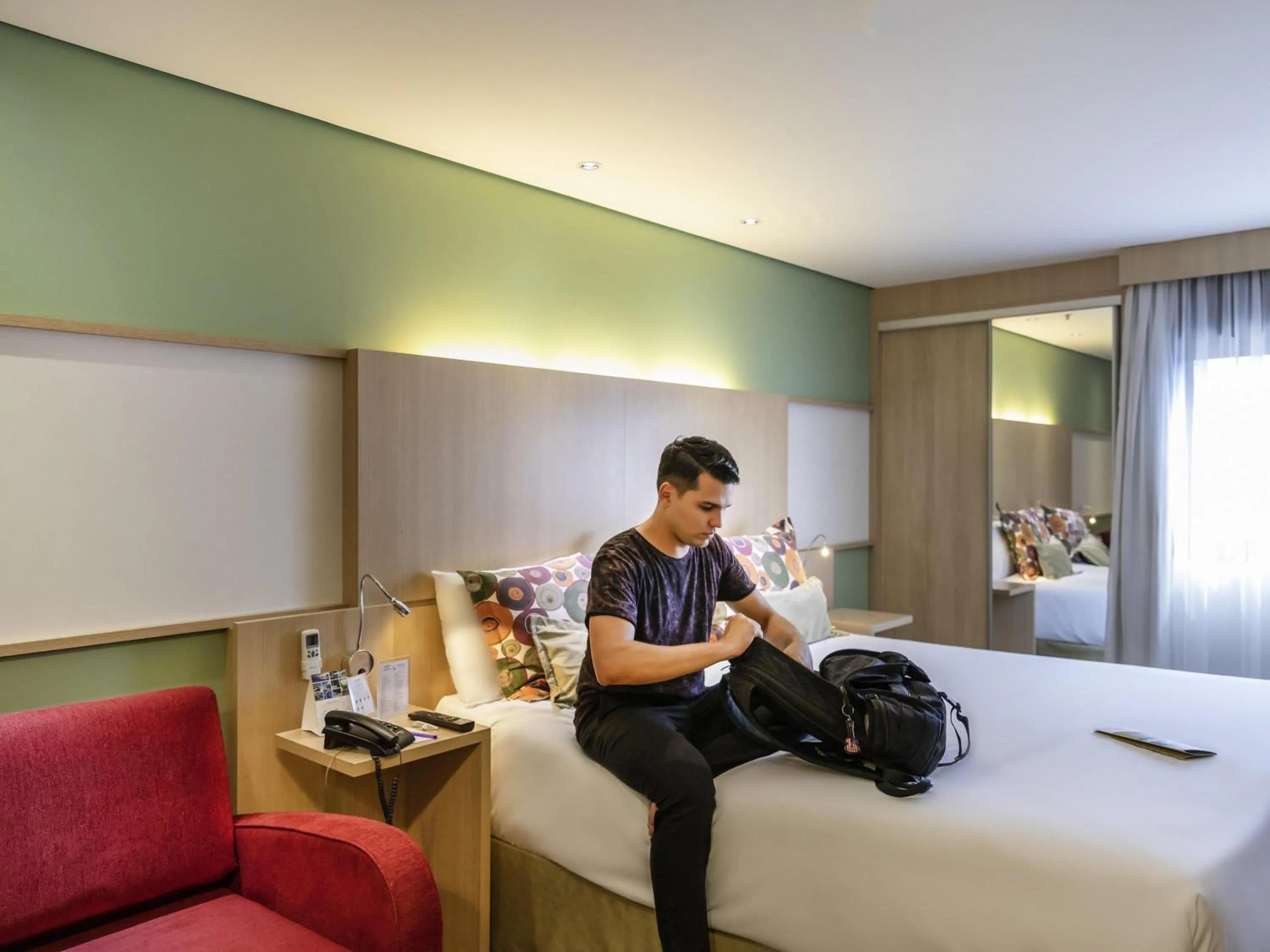 Bedroom, Bed in Mercure São Paulo Nações Unidas