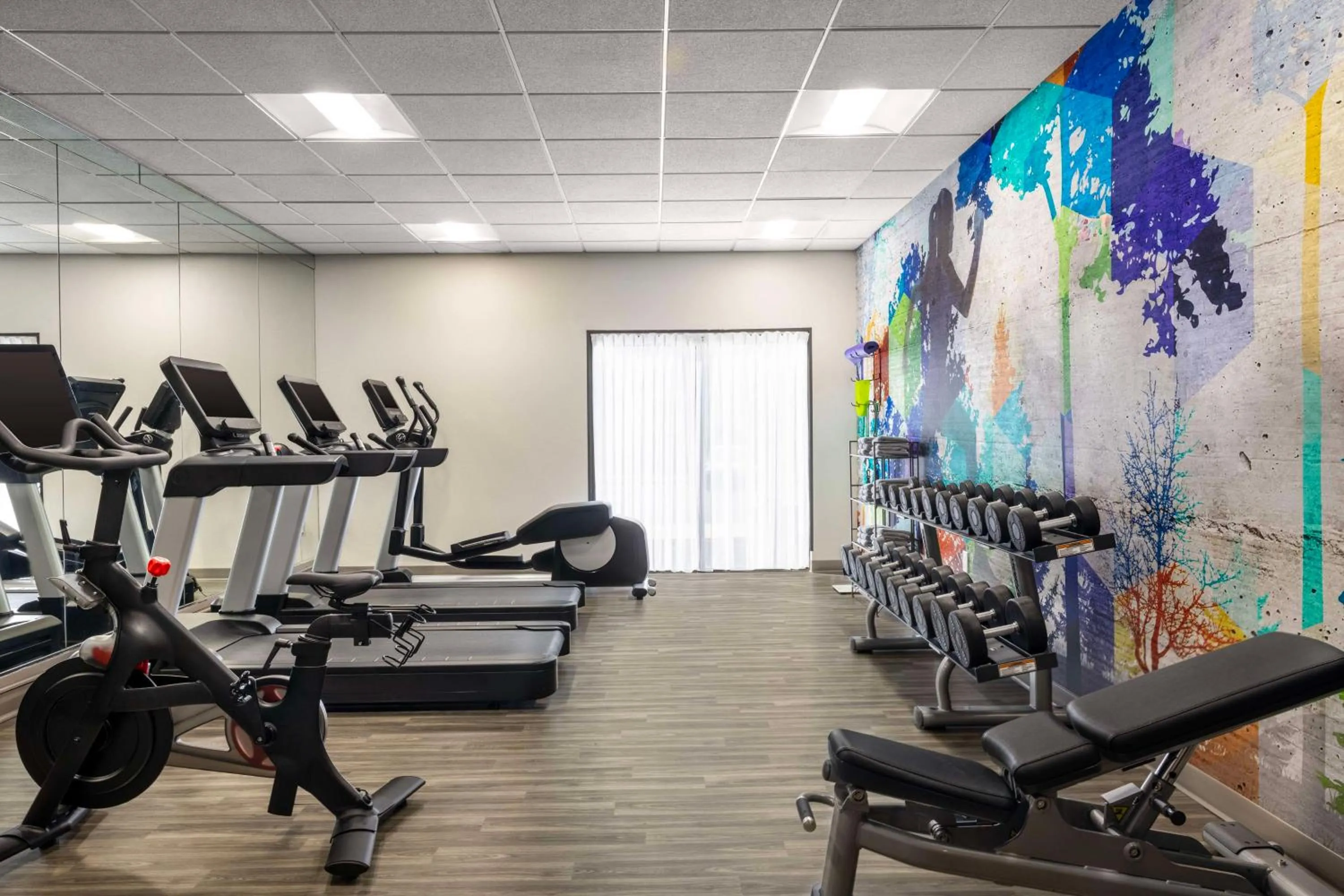 Fitness centre/facilities in Hyatt Place Mt. Laurel
