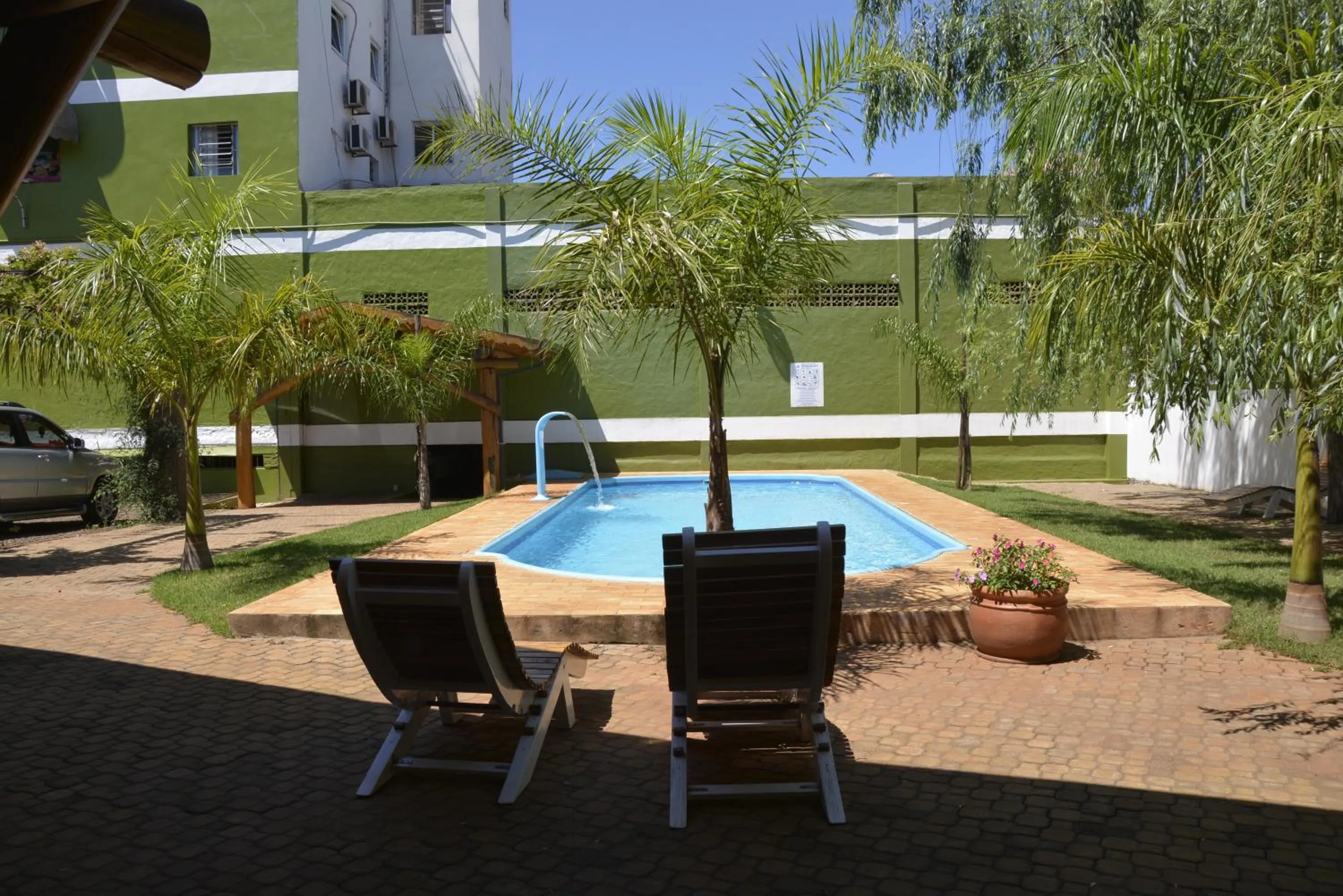 Swimming pool in Hotel Salzburgo