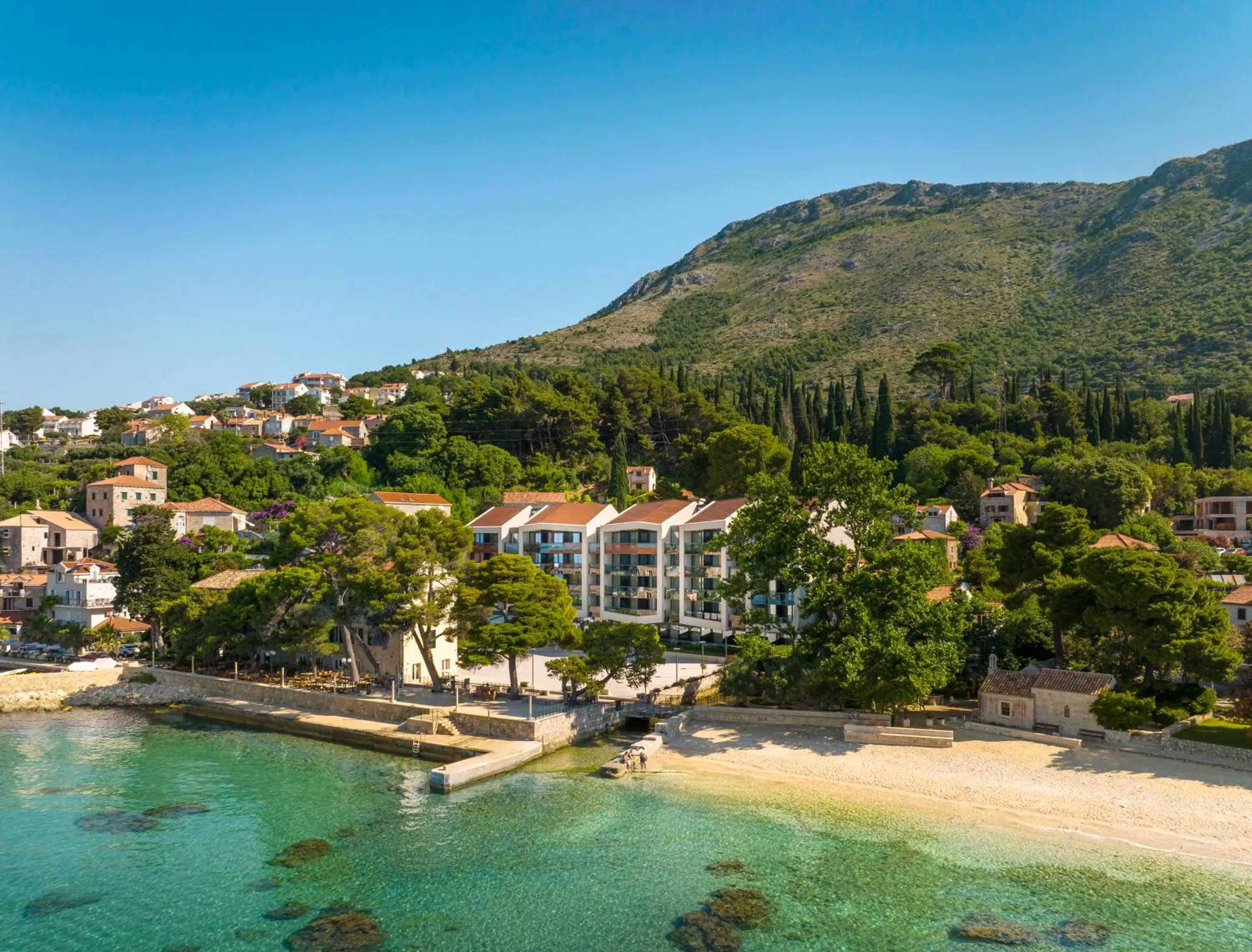 Beach in Maistra Select Mlini Hotel
