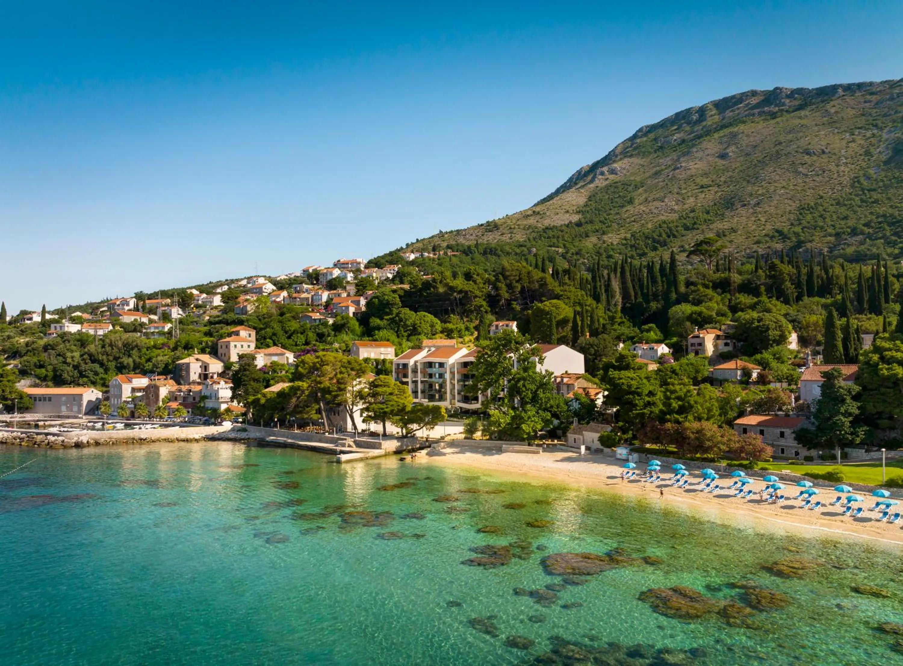 Beach in Maistra Select Mlini Hotel