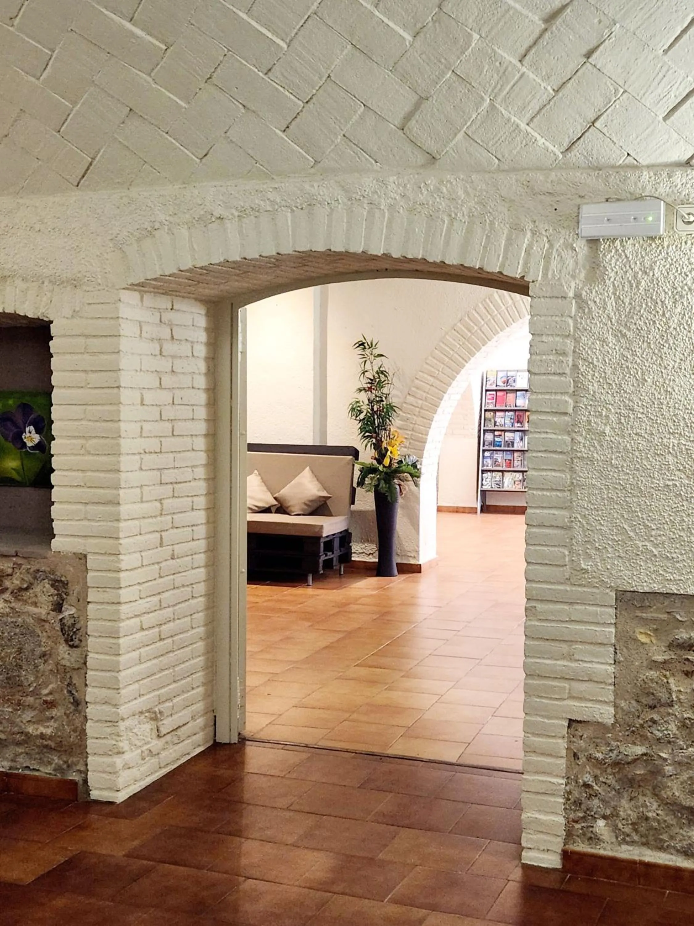 Property building in Hotel Castell Blanc