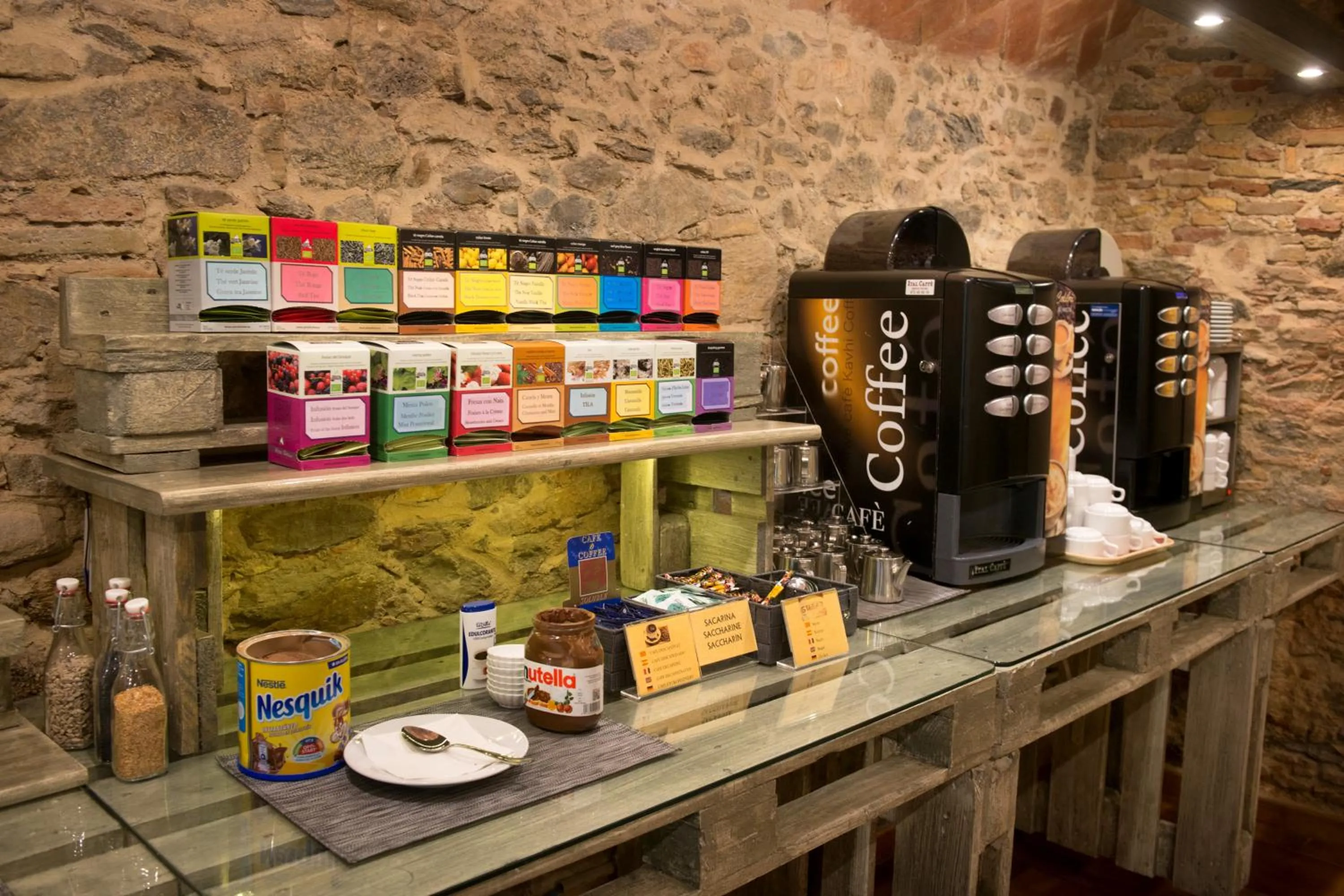 Breakfast in Hotel Castell Blanc