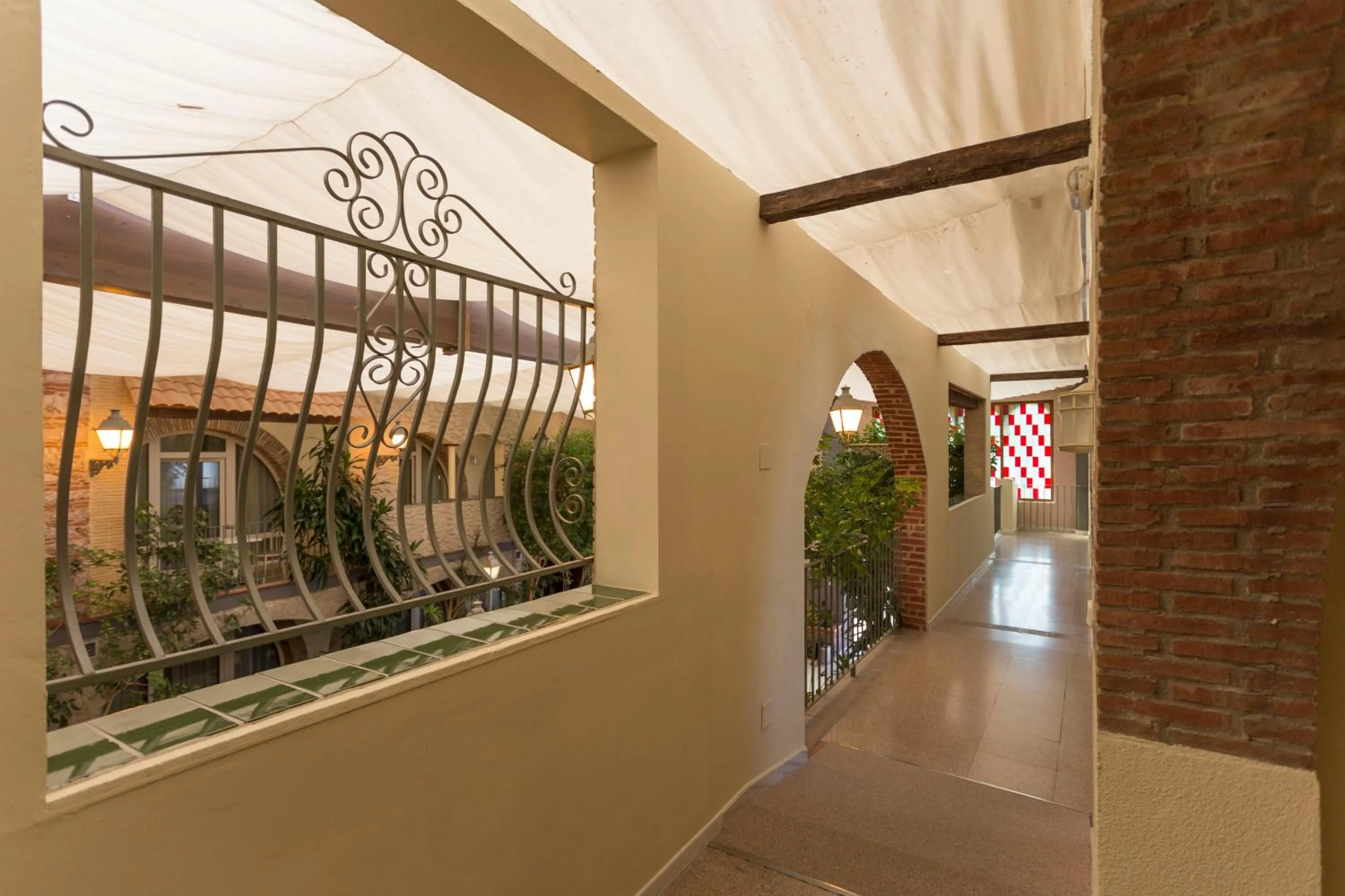 Lobby or reception in Hotel Castell Blanc