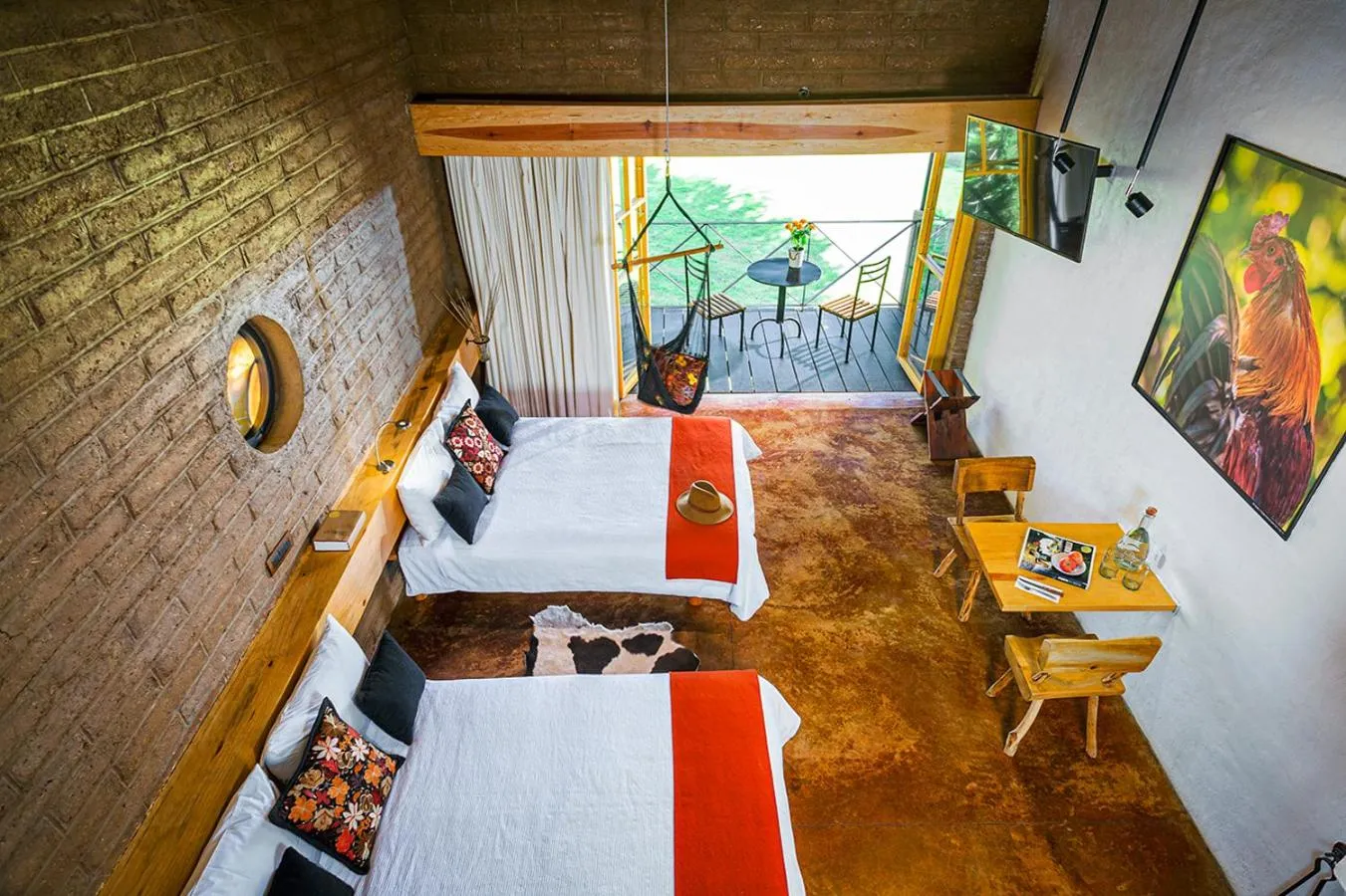 Bedroom in Hotel El Remanso Tapalpa