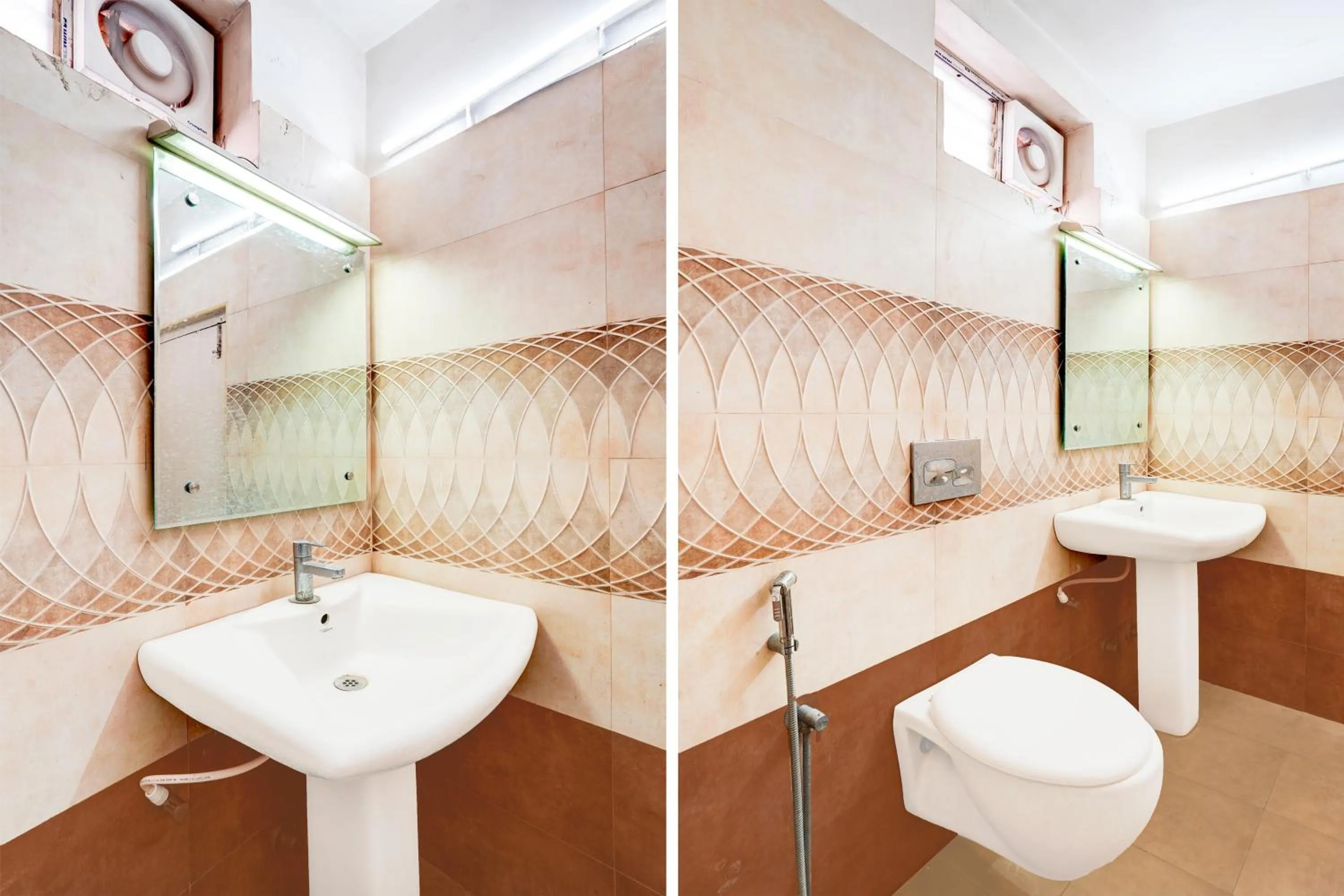 Bathroom in Super Townhouse Anantapur Near Srikantam Circle