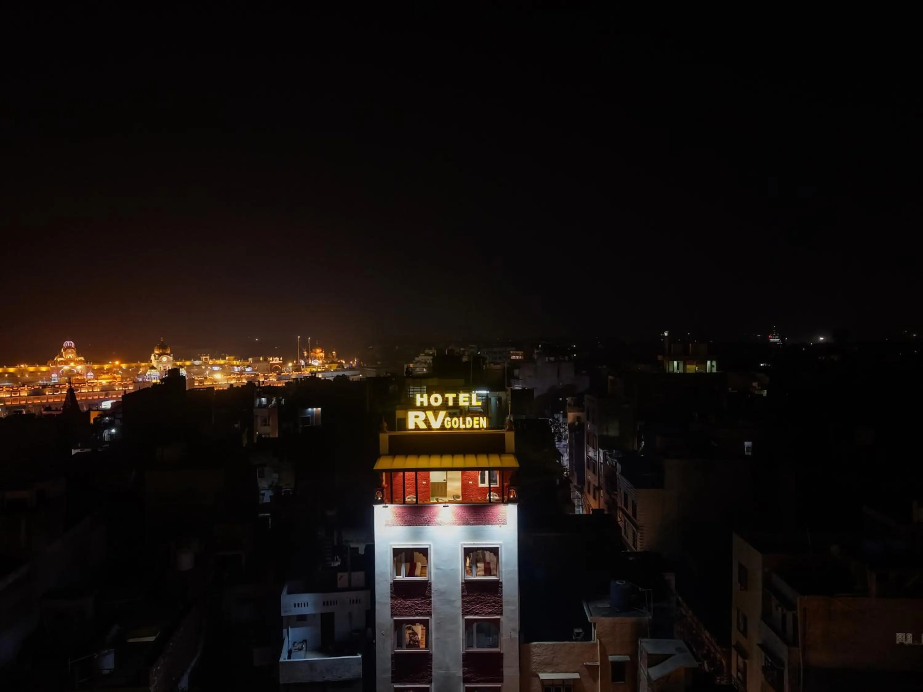 View (from property/room) in Hotel RV Golden A Few Steps from Golden Temple