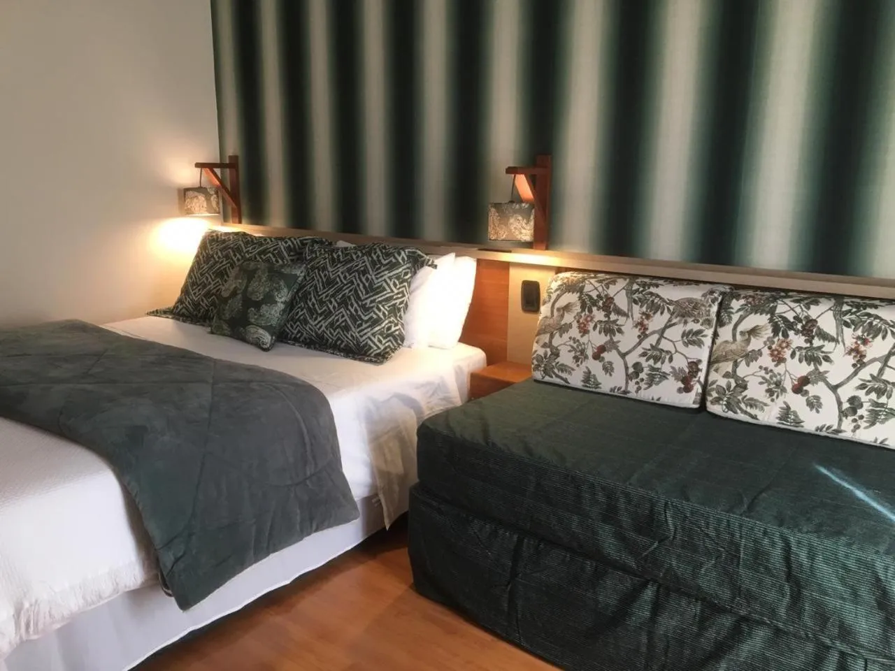 Bed in Serra Alta Hotel