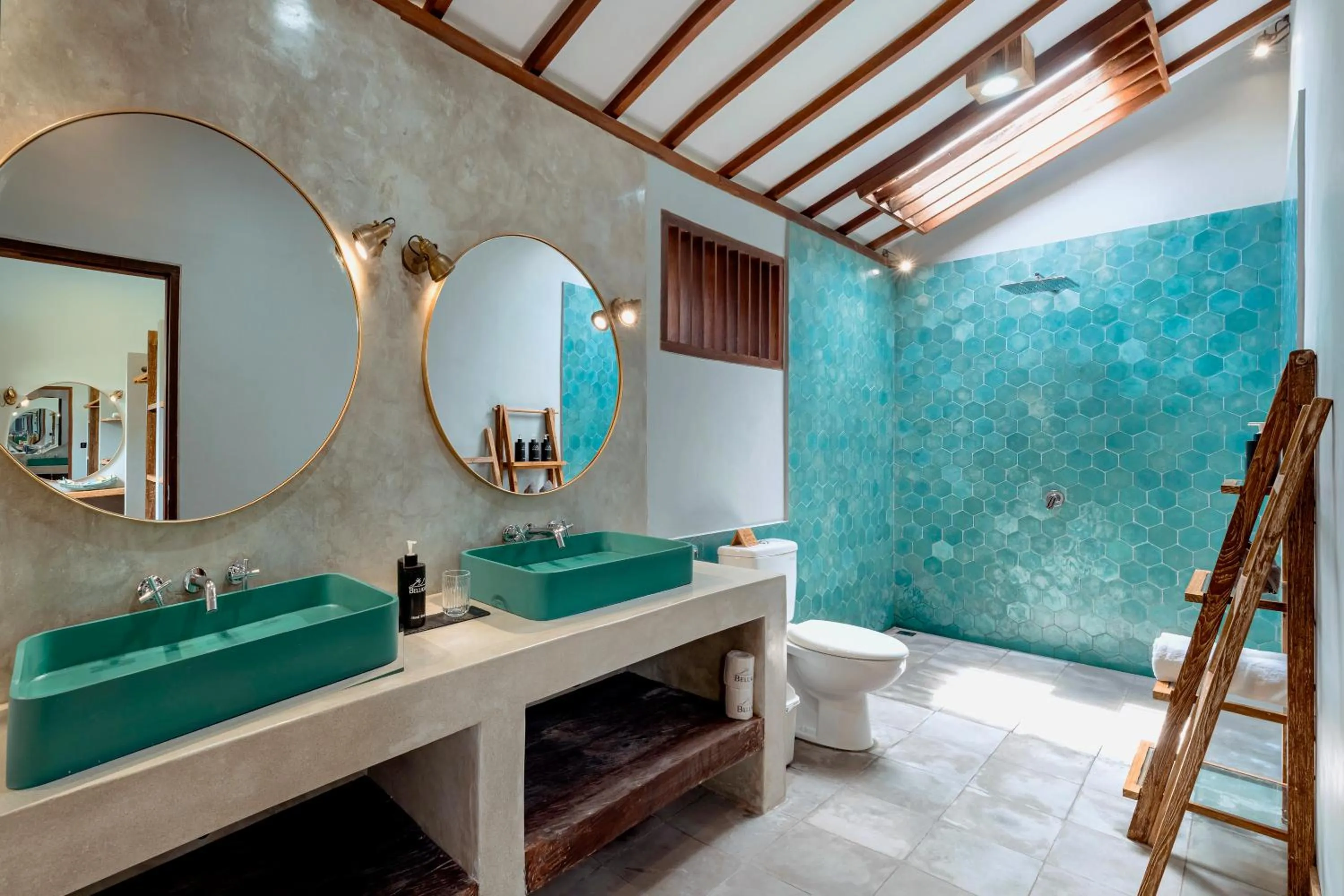 Bathroom in Belukar Villas