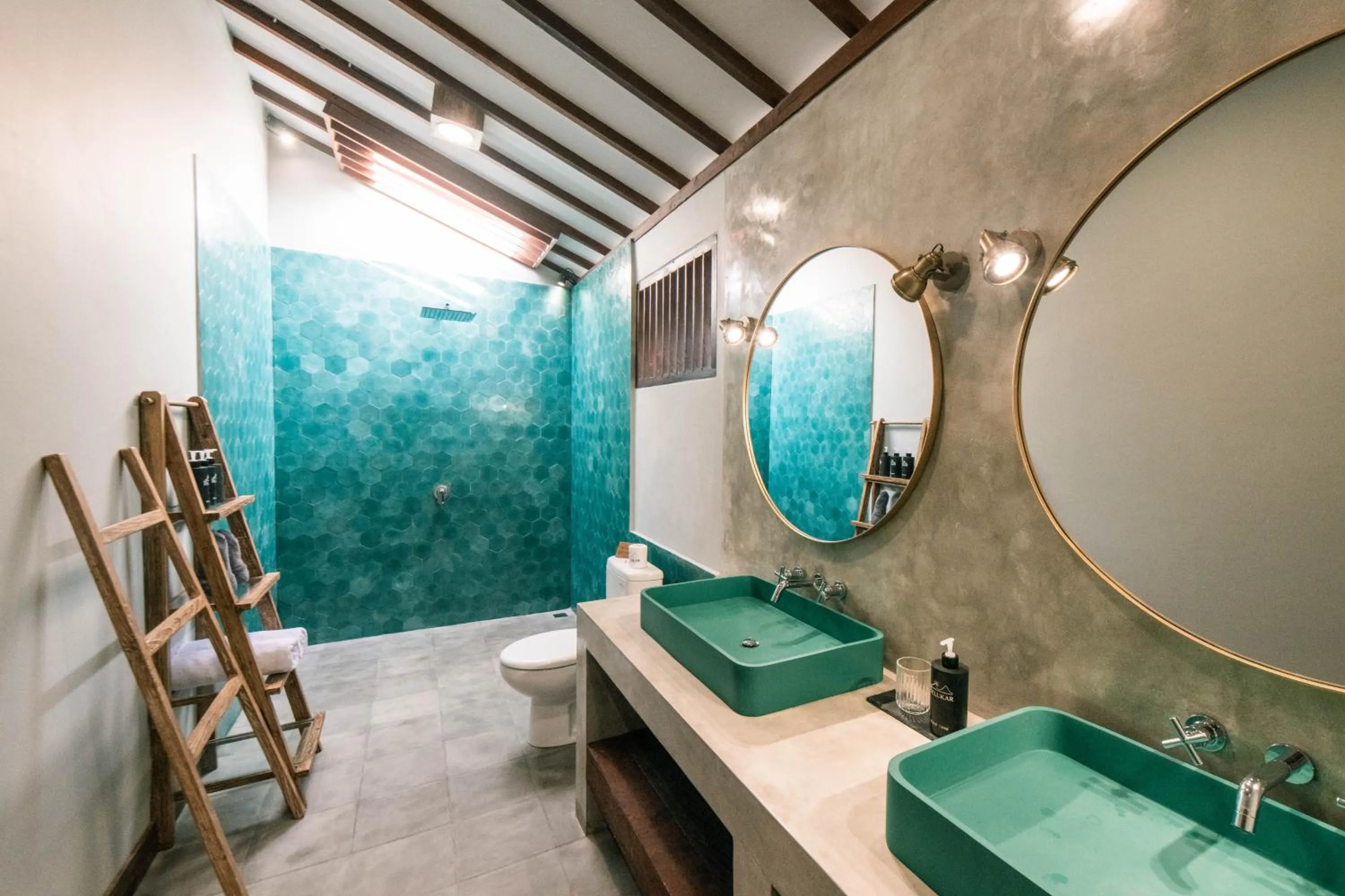 Bathroom in Belukar Villas