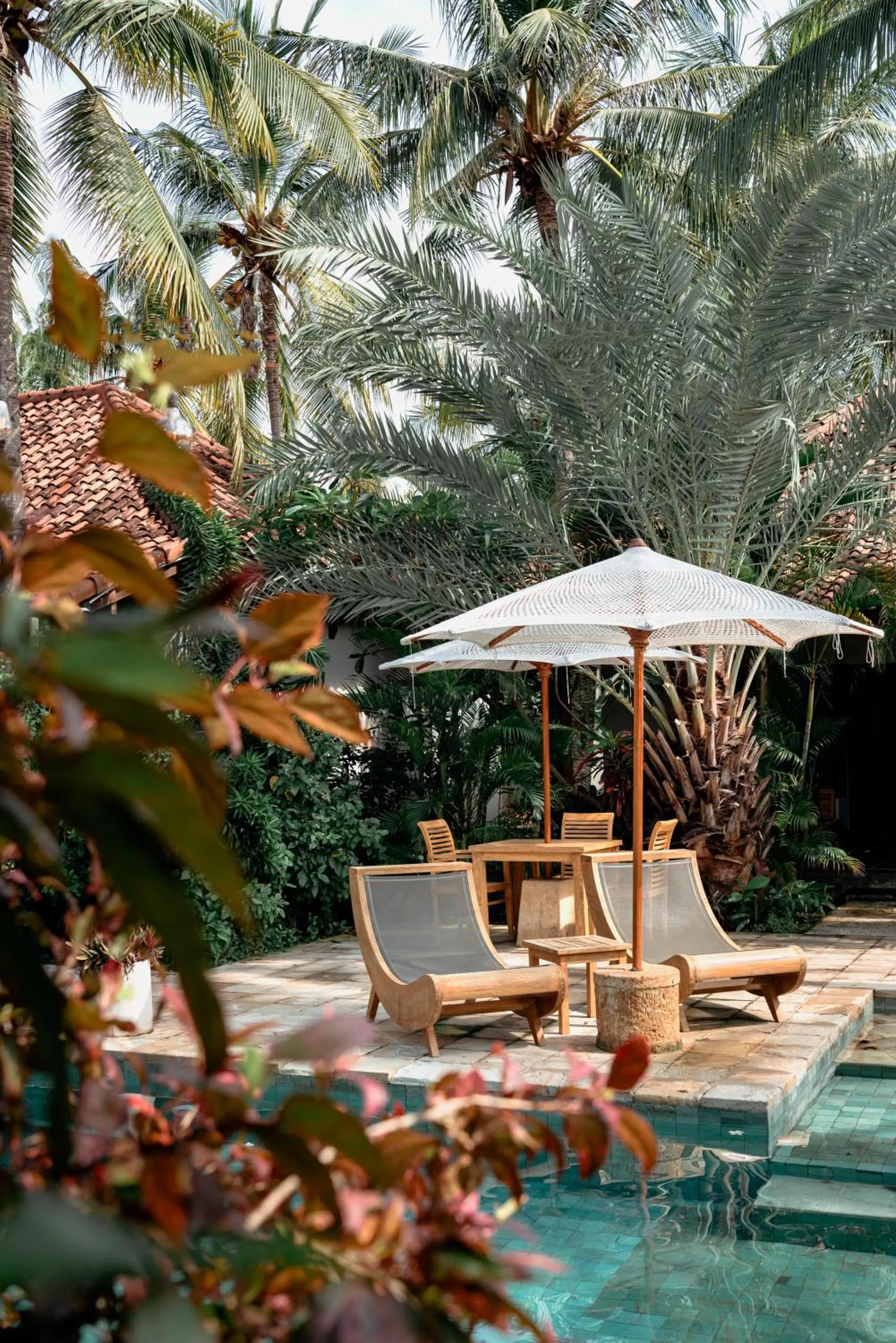 Swimming pool in Belukar Villas