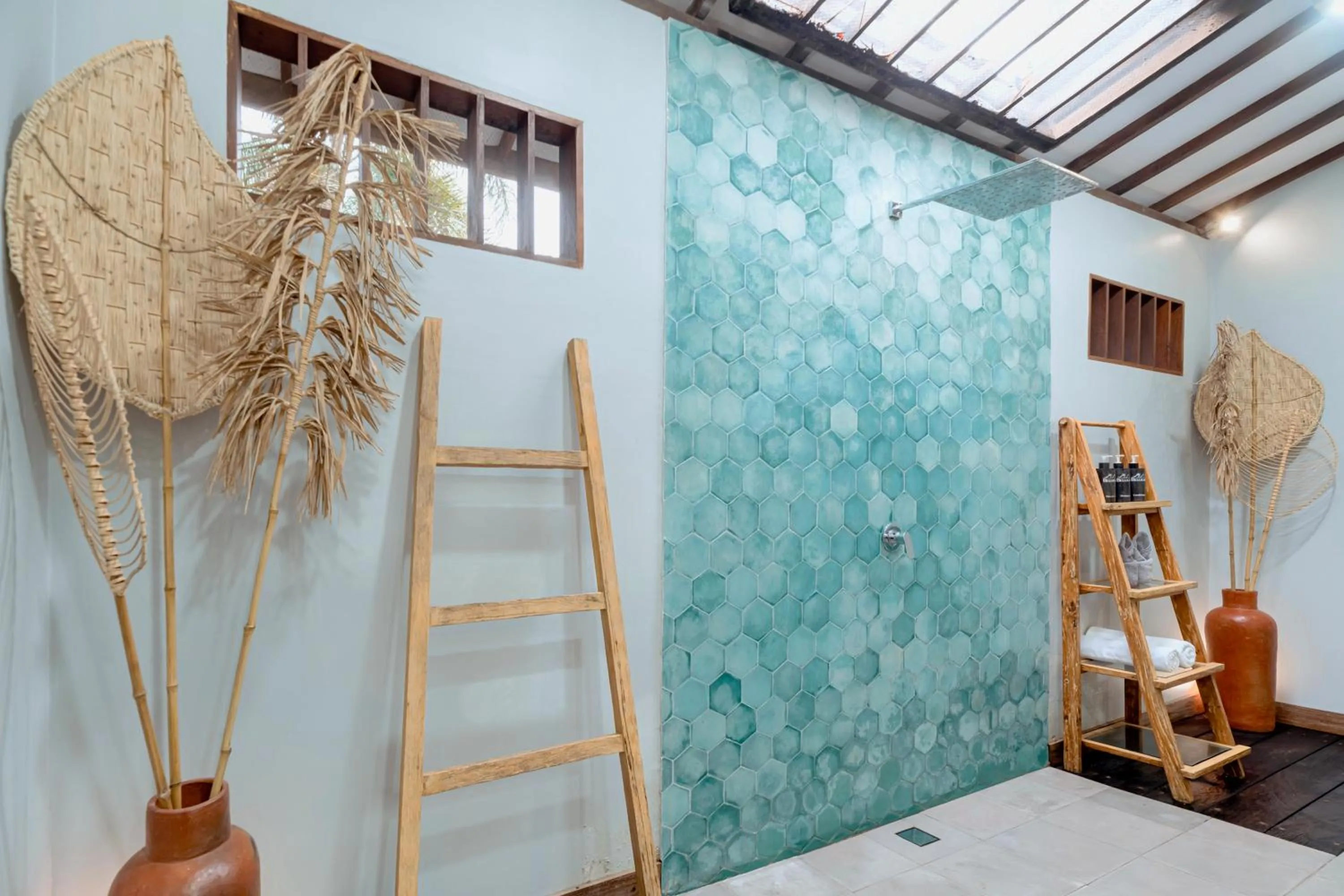 Bathroom in Belukar Villas