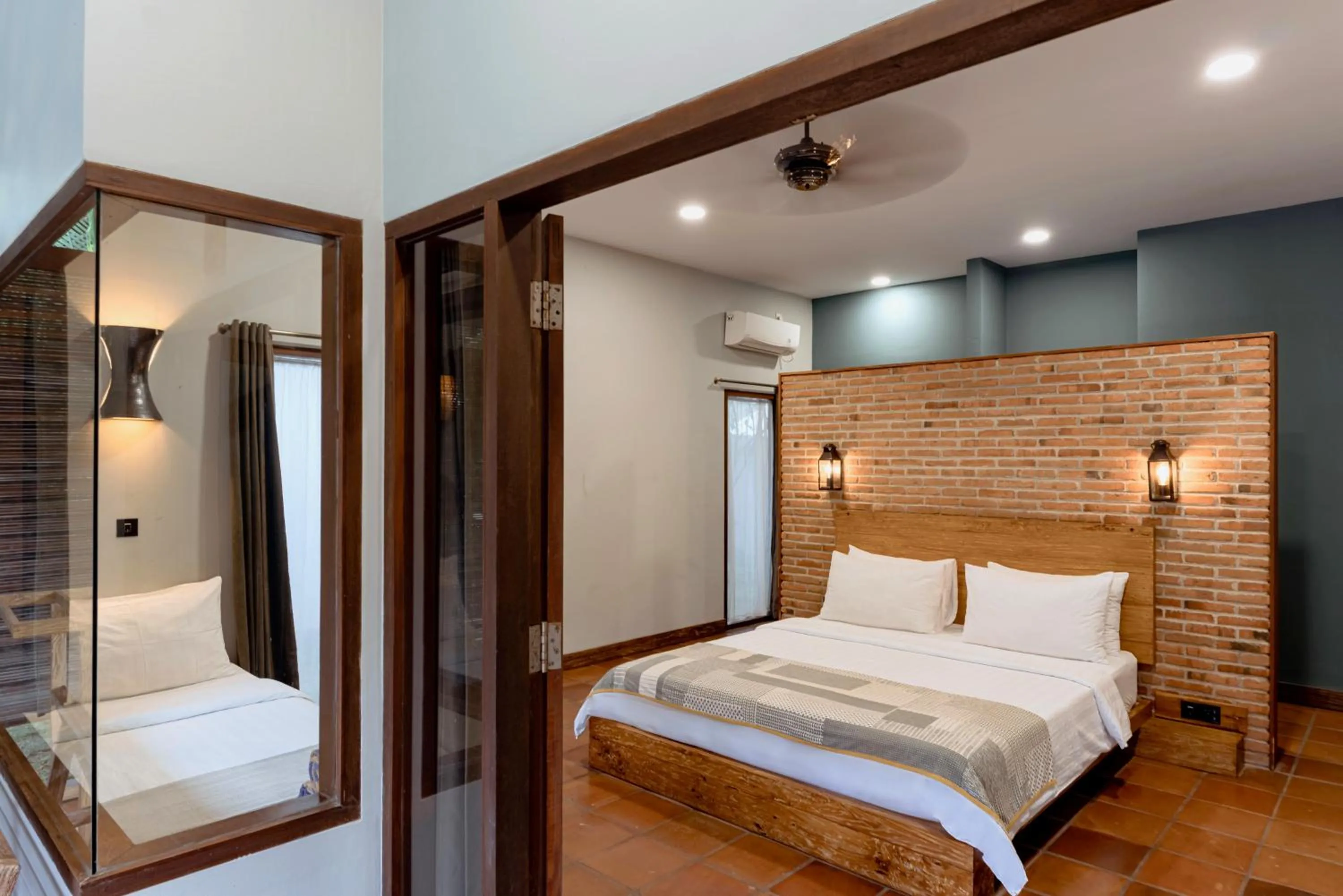 Bed in Belukar Villas