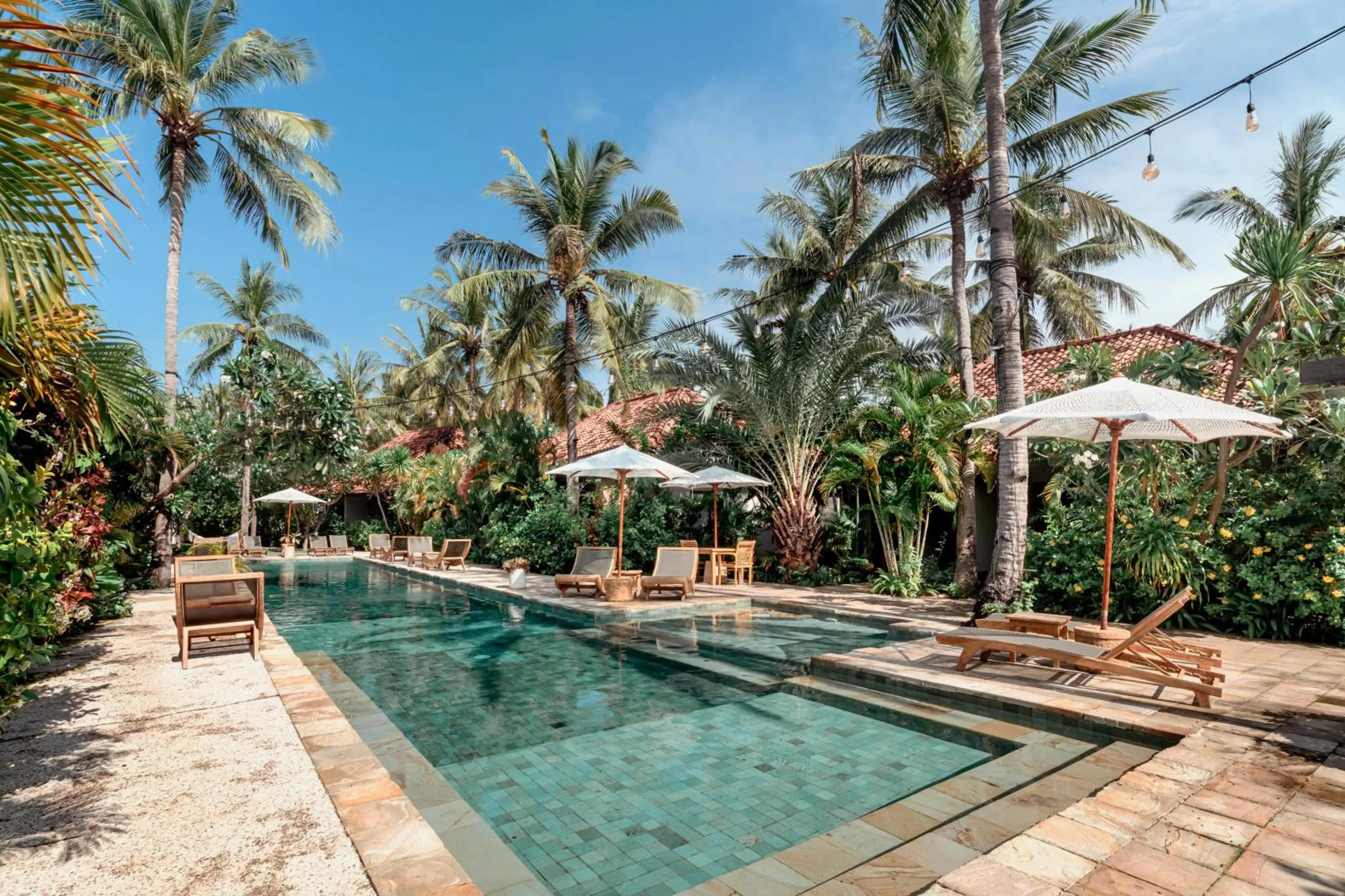 Swimming pool in Belukar Villas