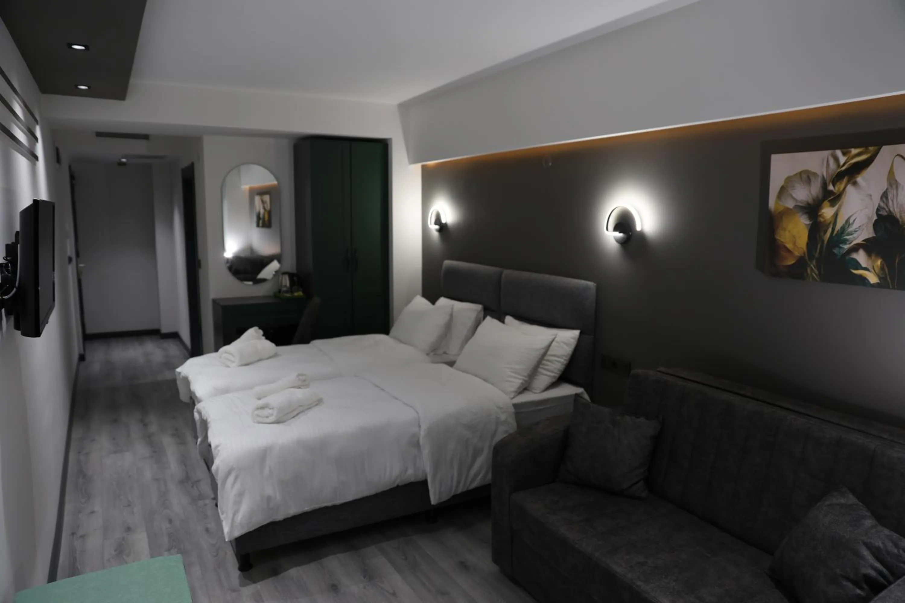 Bedroom, Bed in Aybek Ratio Hotel