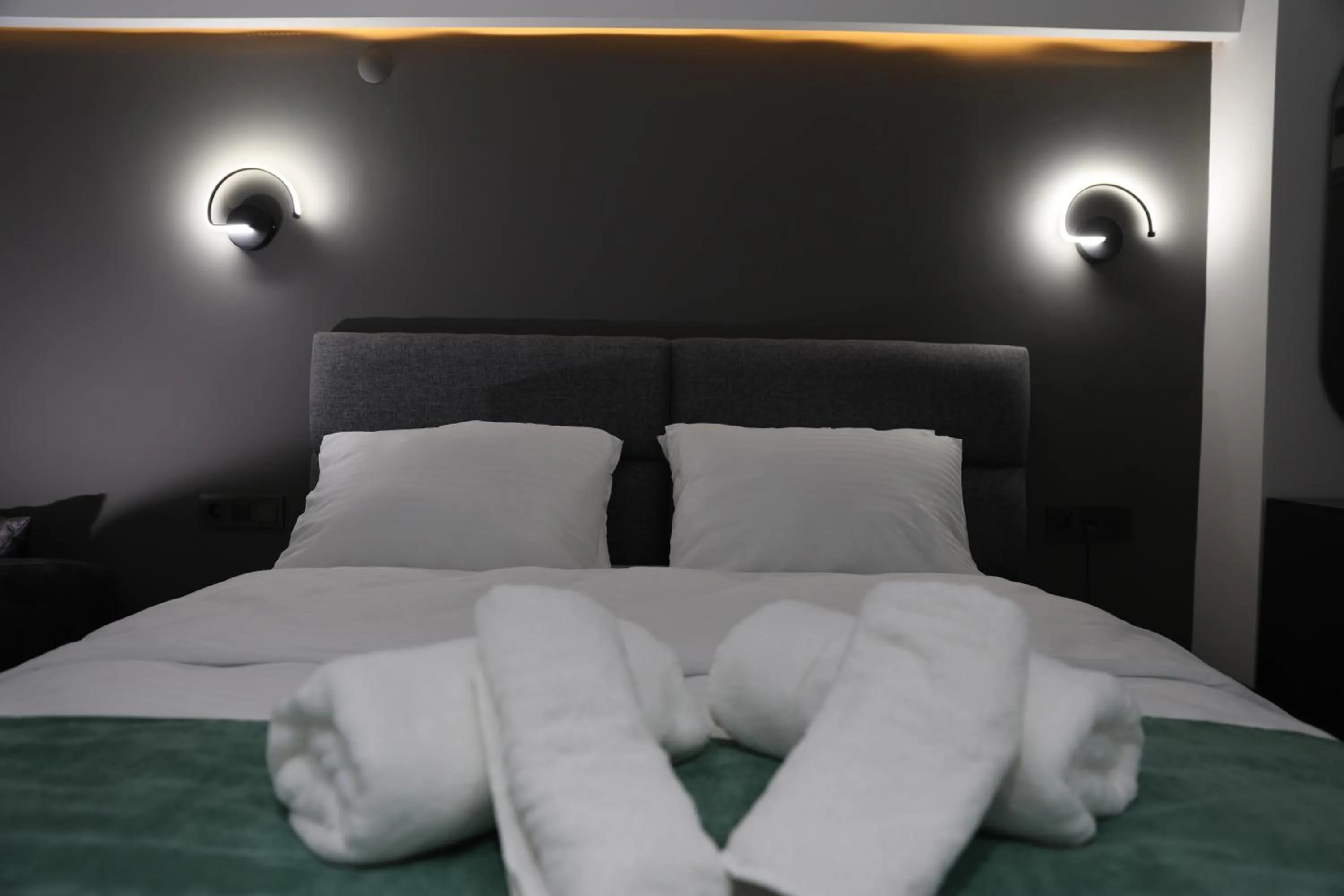 Bed in Aybek Ratio Hotel
