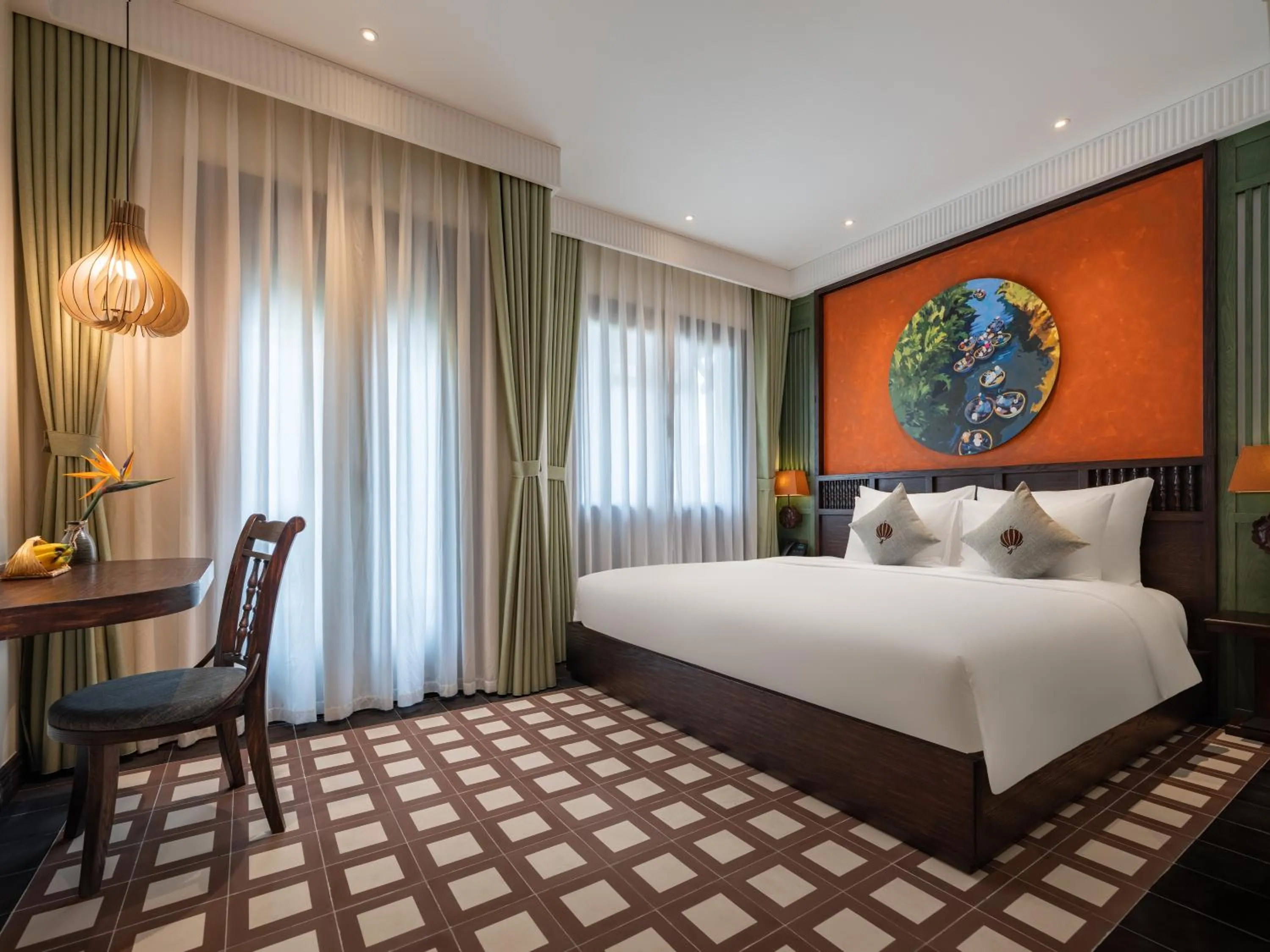 Photo of the whole room, Bed in The Signature Hoi An