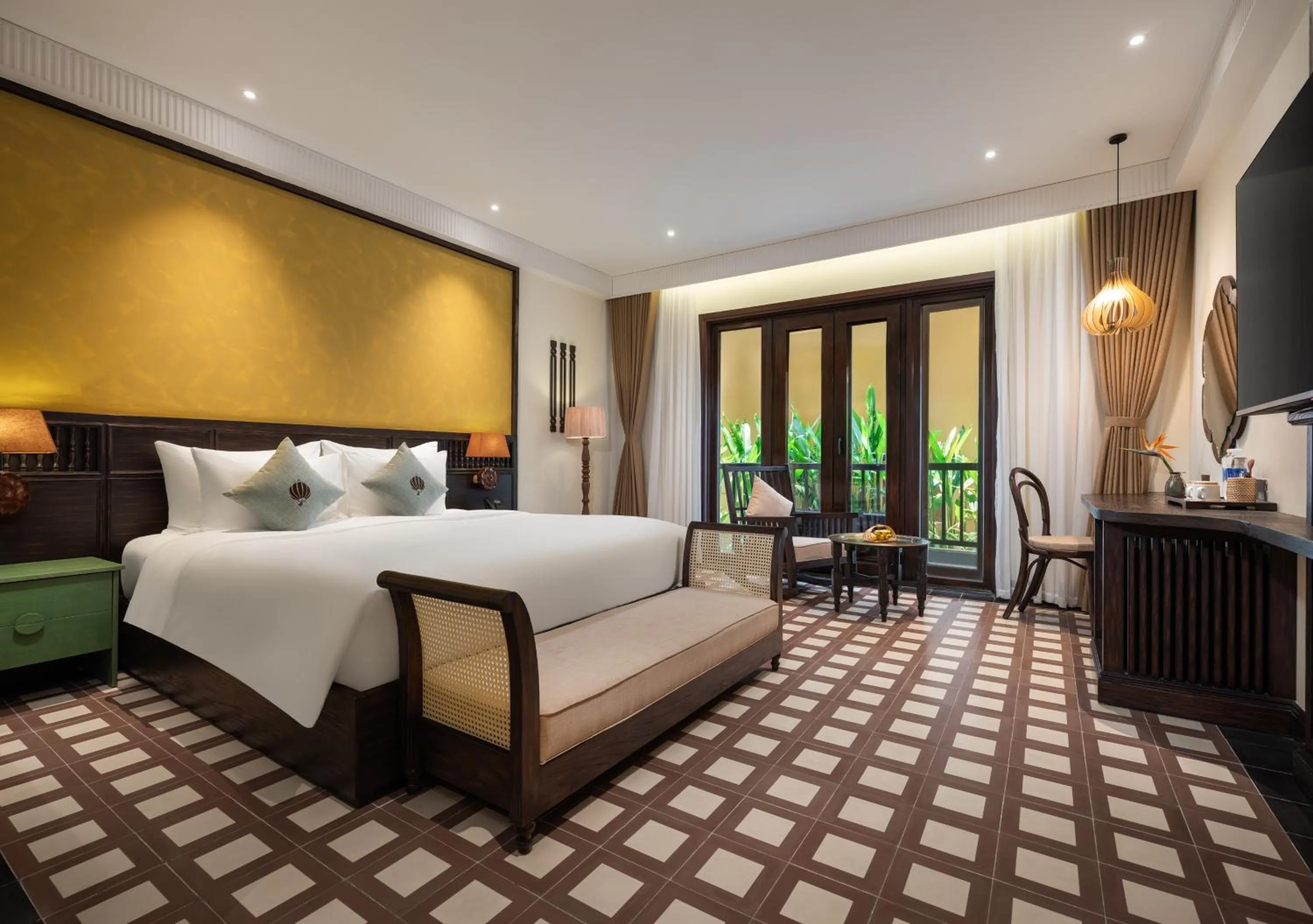 Photo of the whole room, Bed in The Signature Hoi An