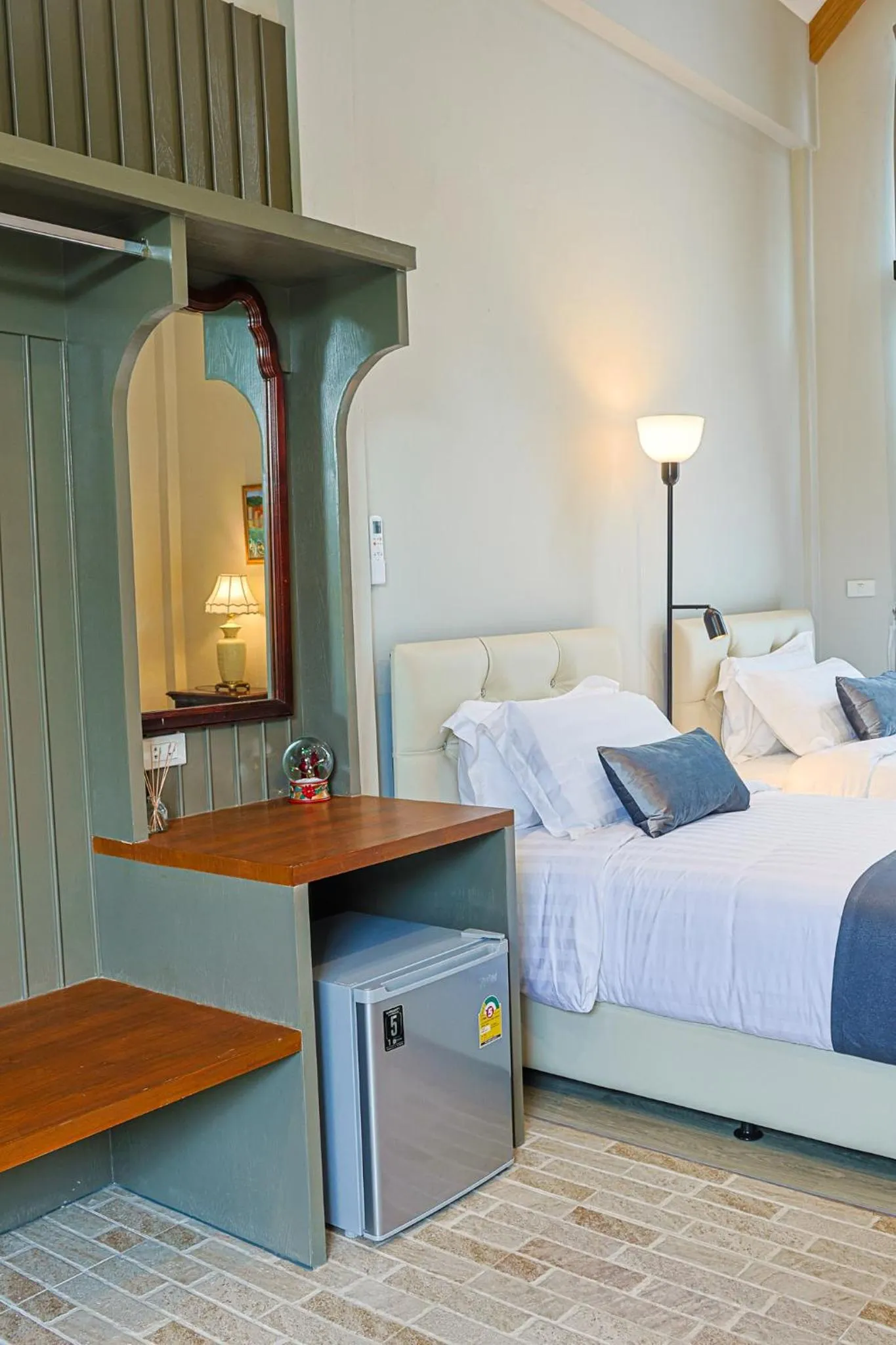 Bed in Phuping Valley Resort