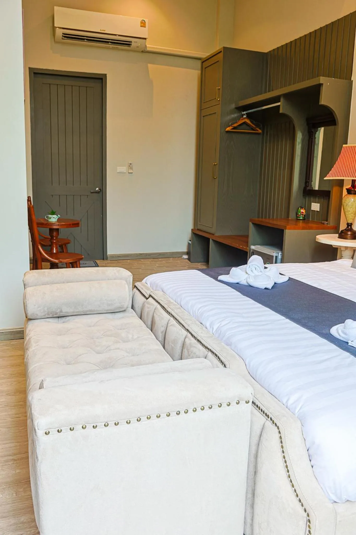 Bed in Phuping Valley Resort