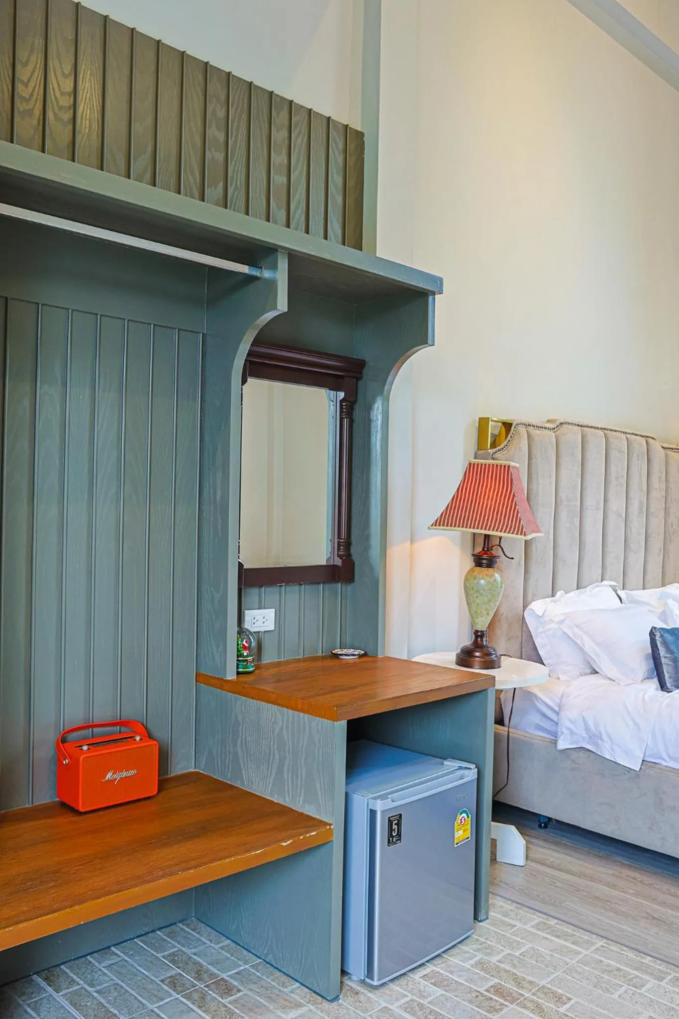 Bed in Phuping Valley Resort