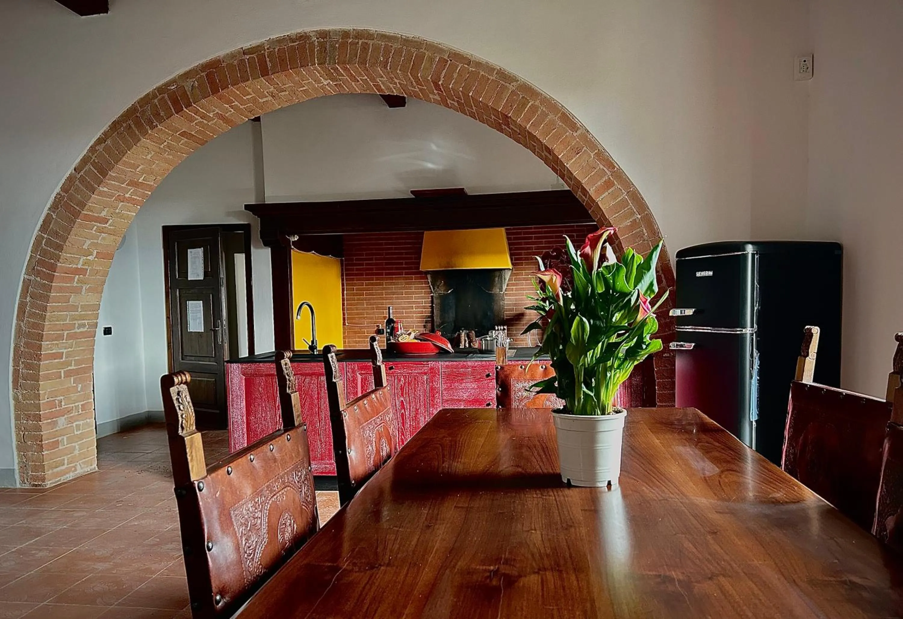 Kitchen or kitchenette in Villa Mucellena