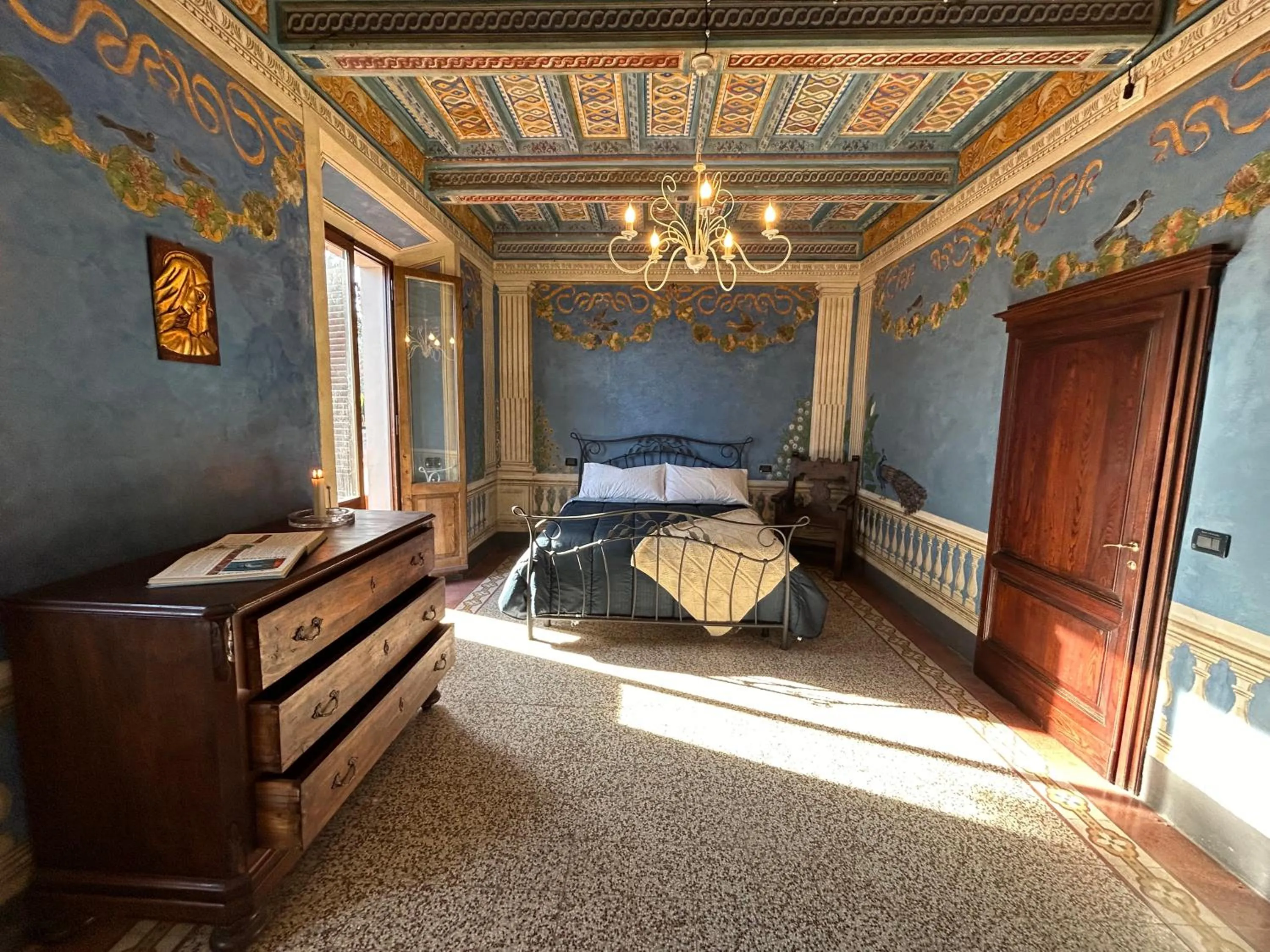 Bed in Villa Mucellena