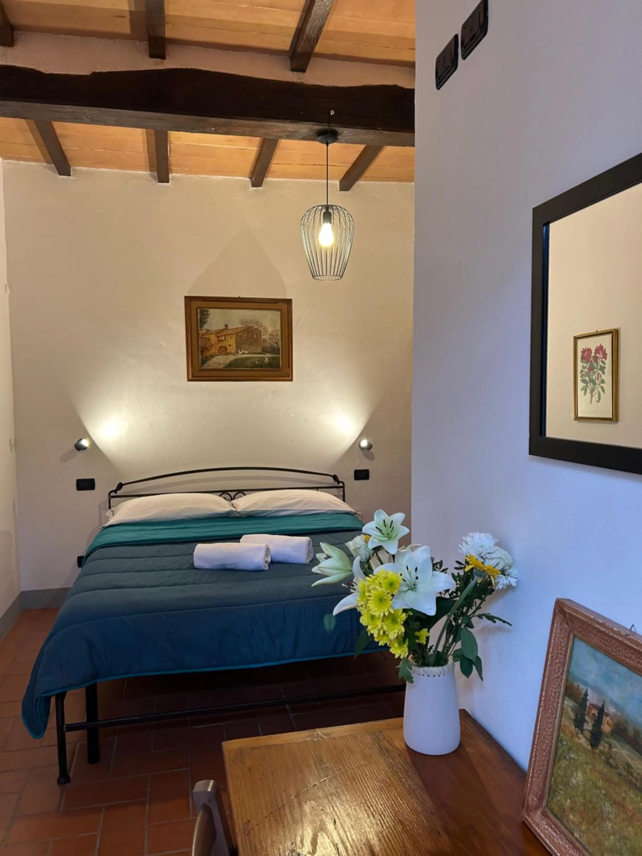 Bed in Villa Mucellena