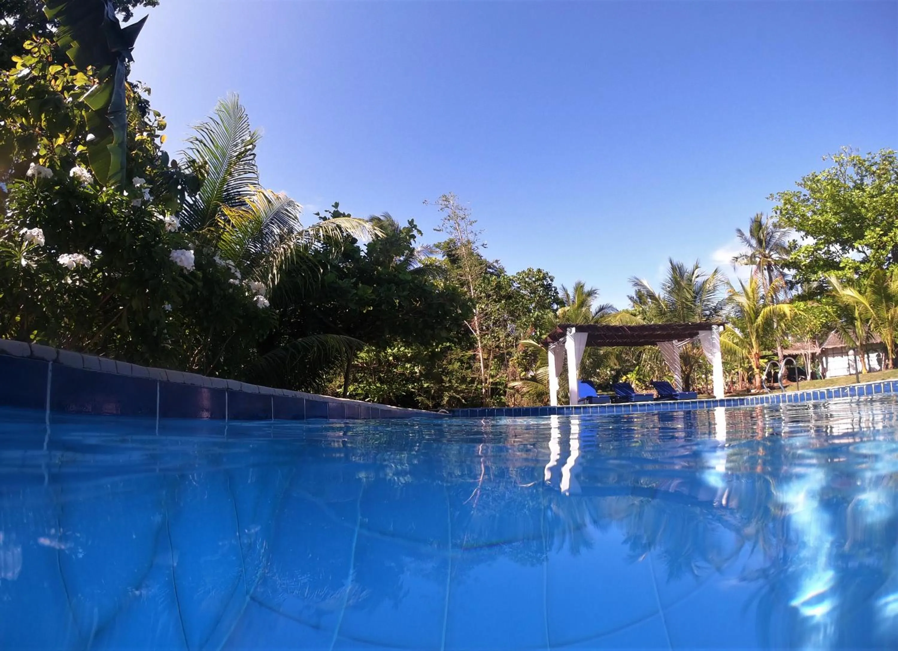 Swimming pool in Casa Amihan