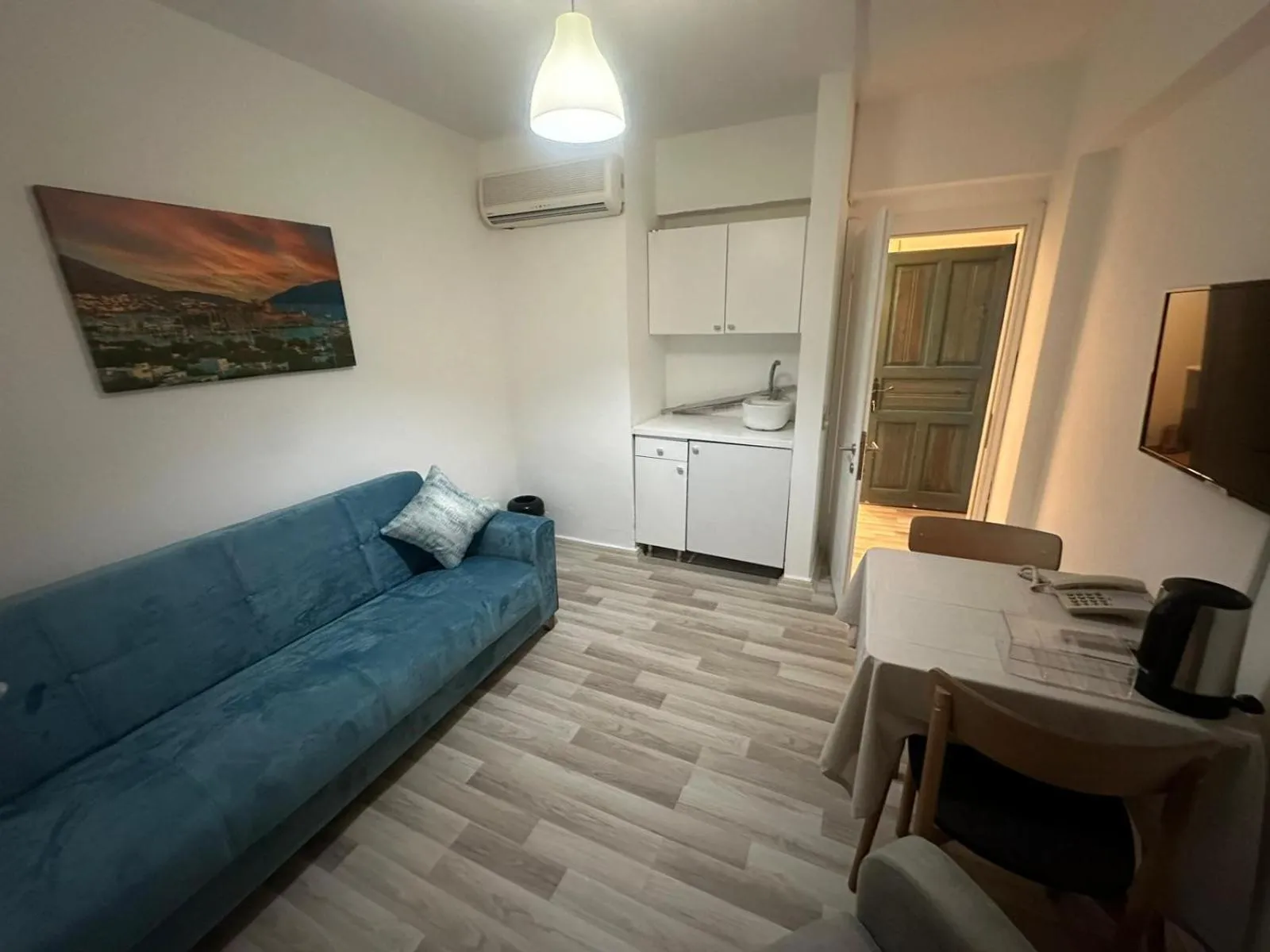 Seating area in Wish Suites Bodrum Hotel