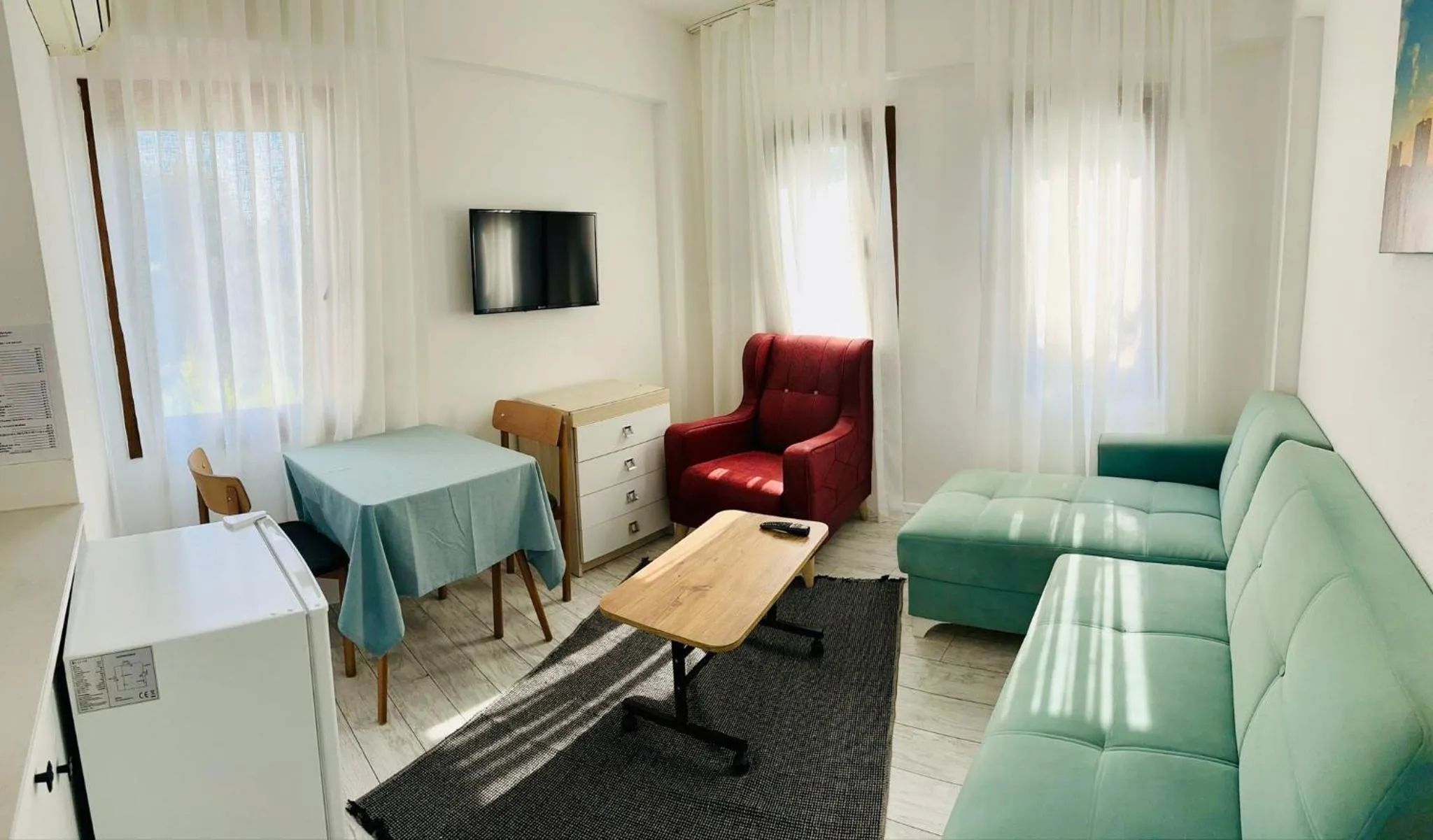 Living room in Wish Suites Bodrum Hotel