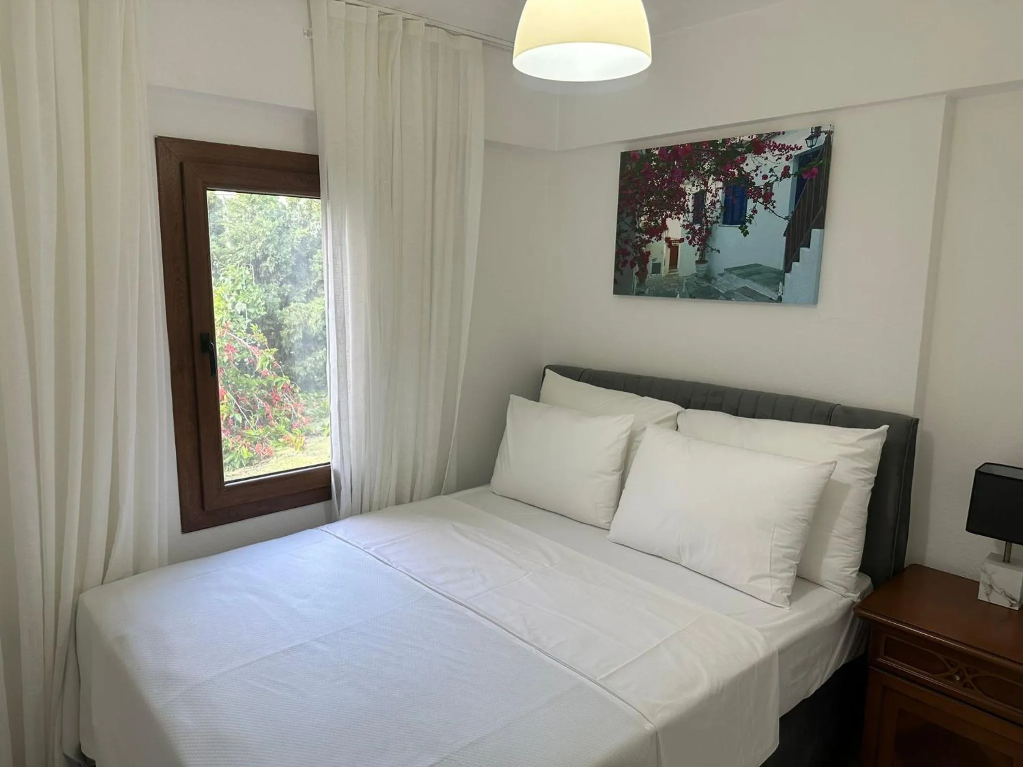 Bed in Wish Suites Bodrum Hotel