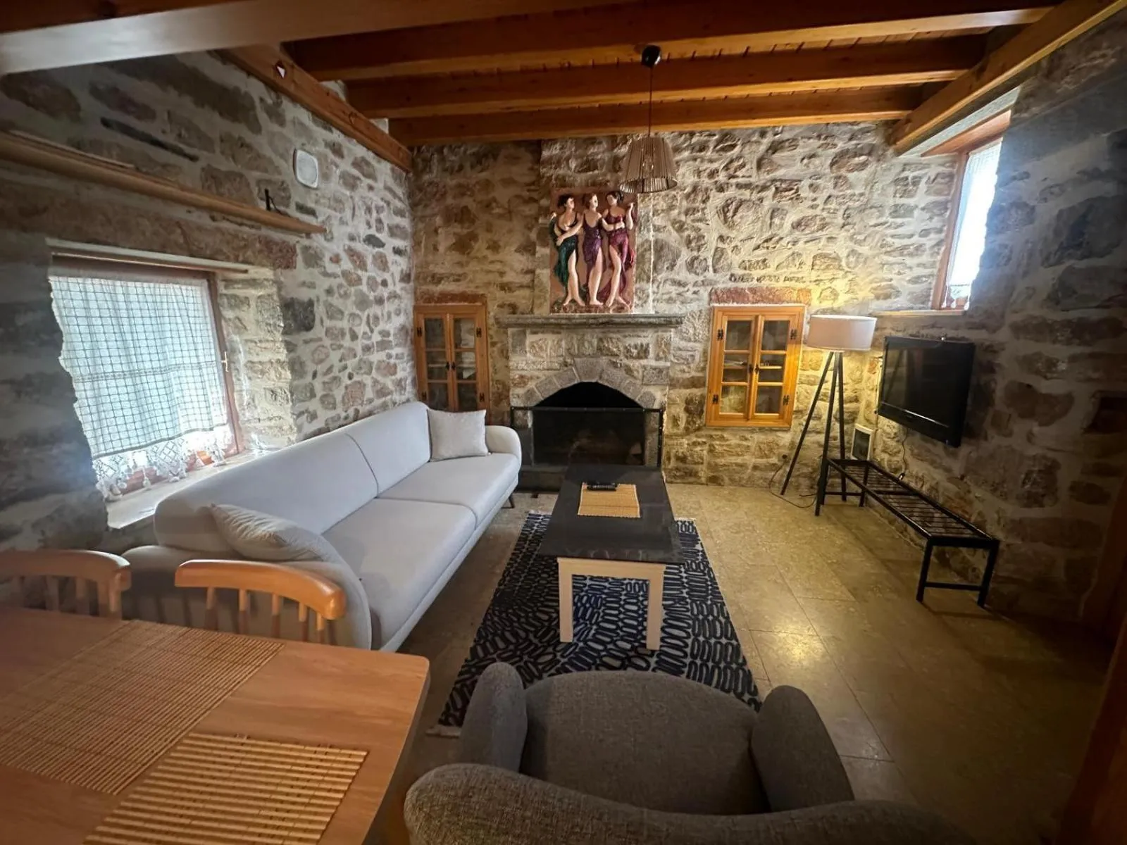 Seating area in Wish Suites Bodrum Hotel