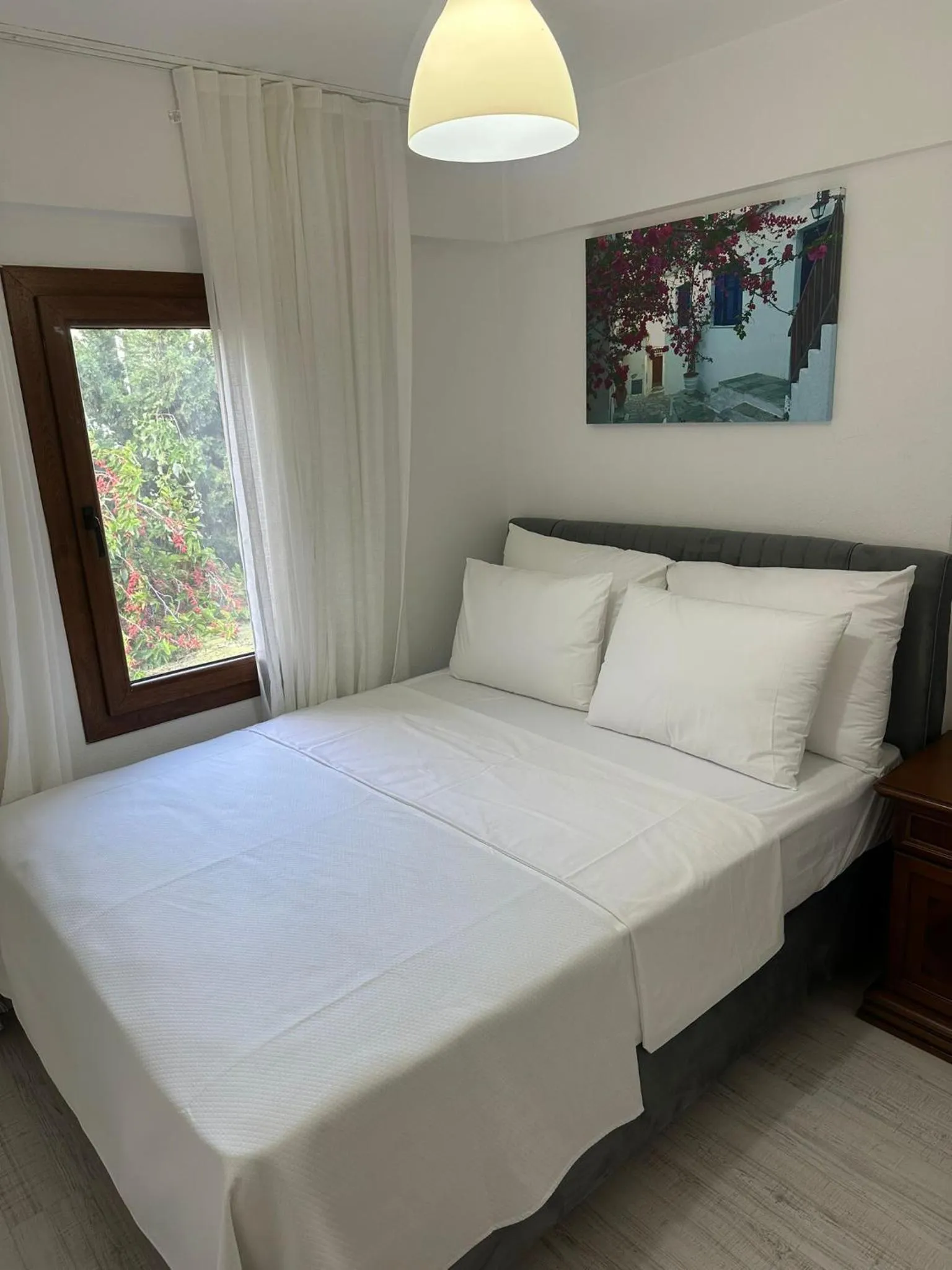 Bed in Wish Suites Bodrum Hotel