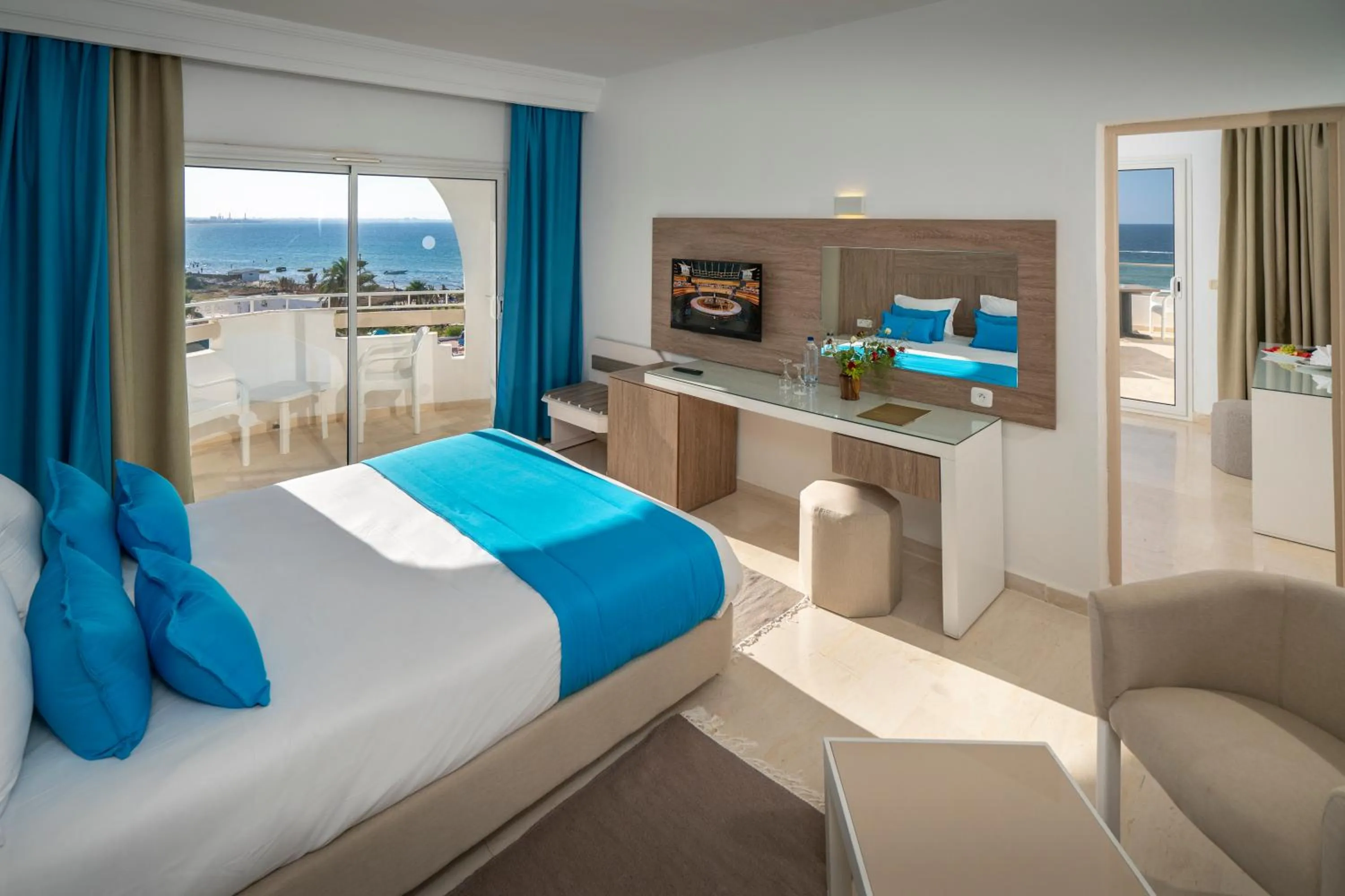 Bed in Vincci Helya Beach