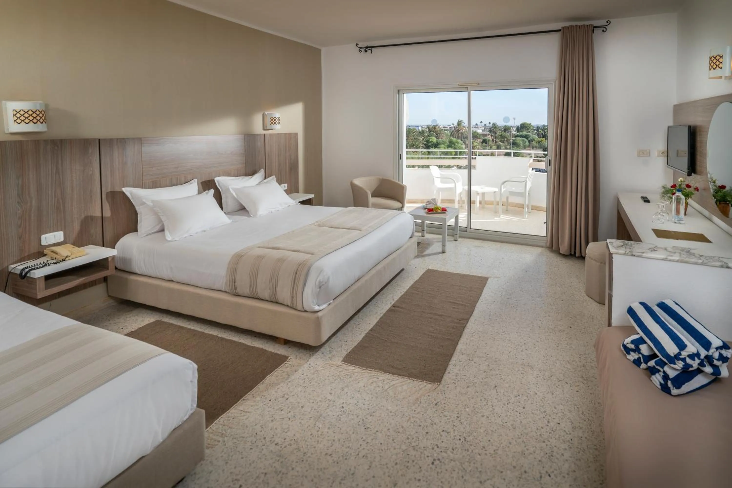 Bed in Vincci Helya Beach