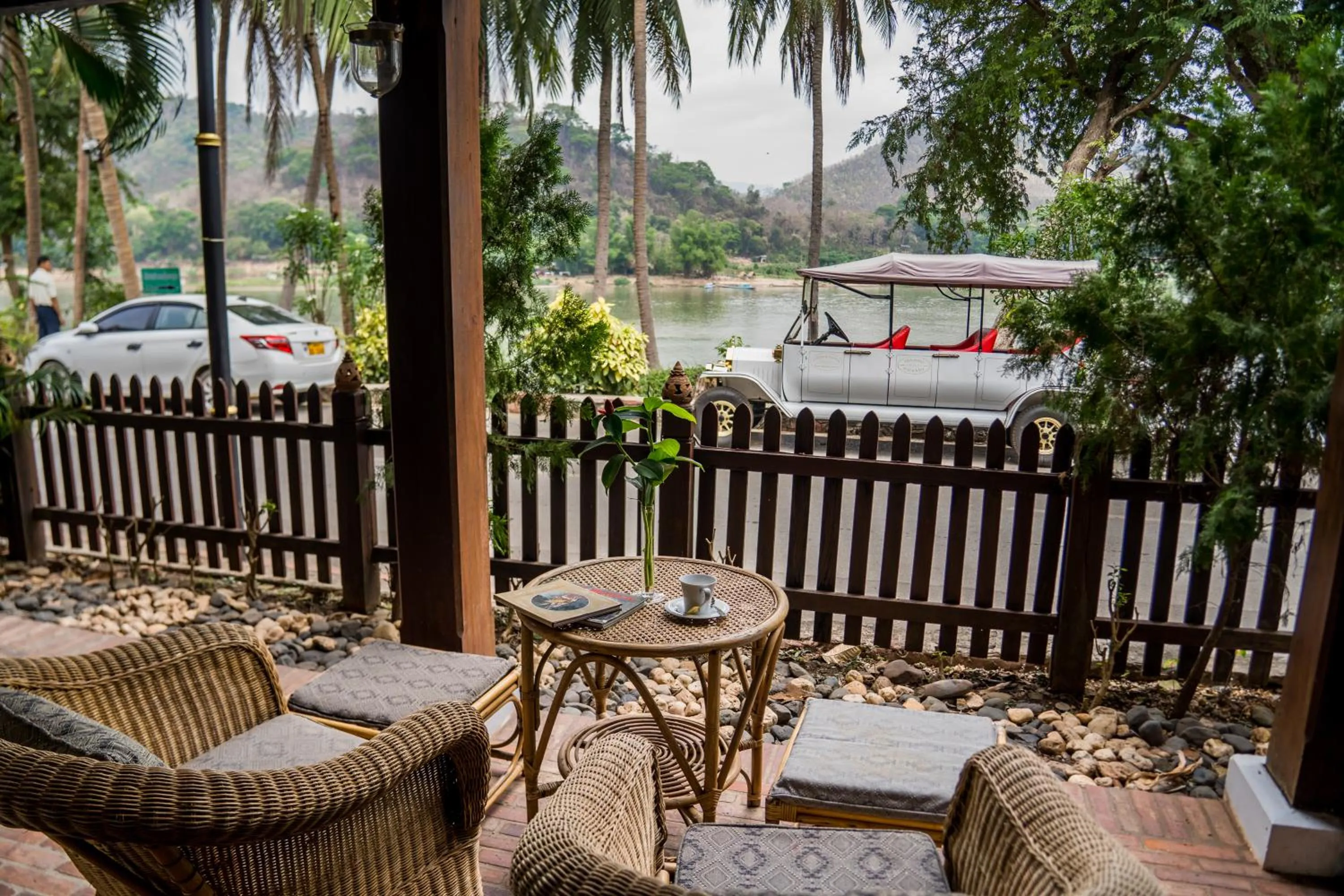 Balcony/Terrace in Mekong Riverview Hotel
