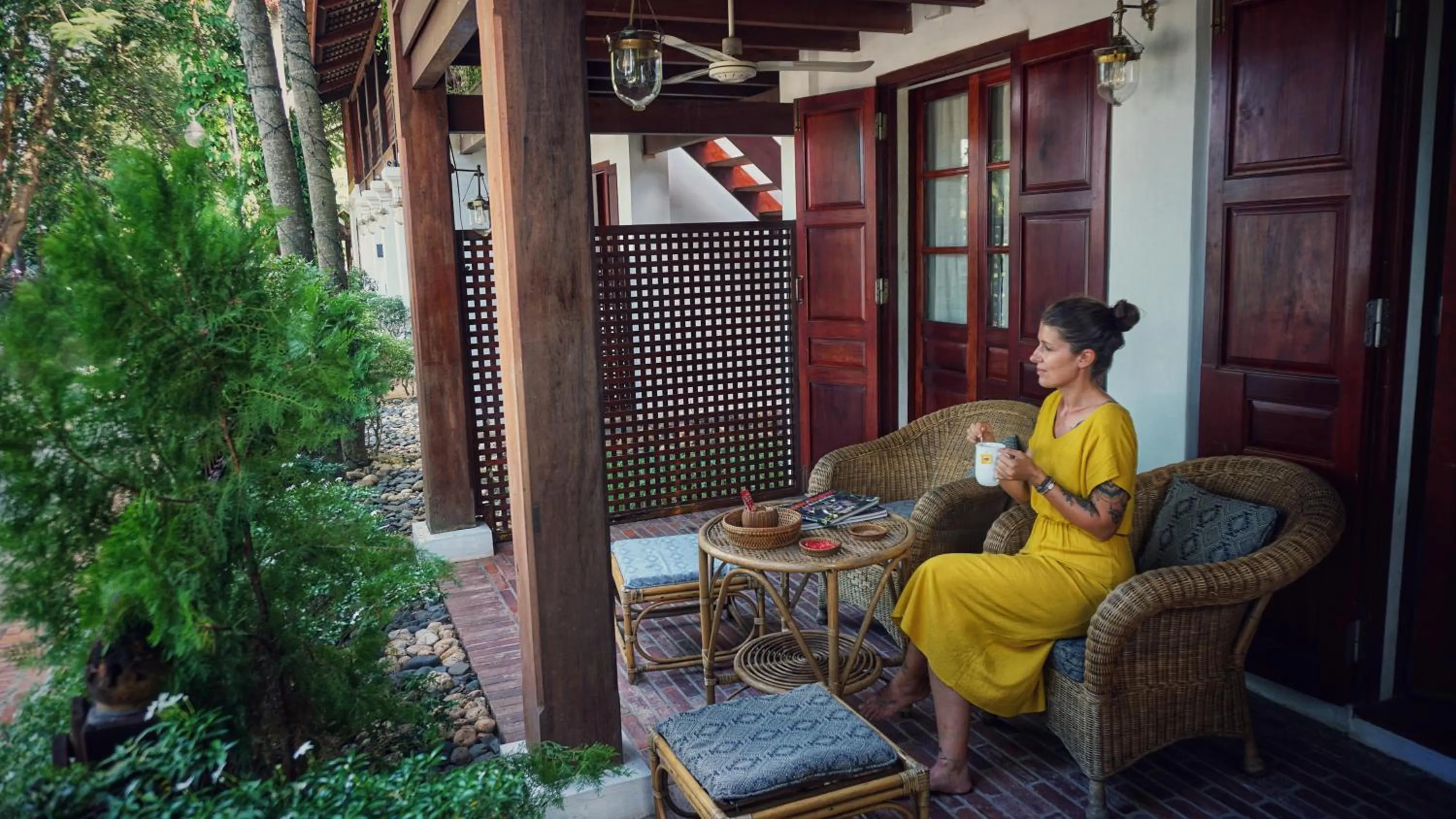 Property building in Mekong Riverview Hotel