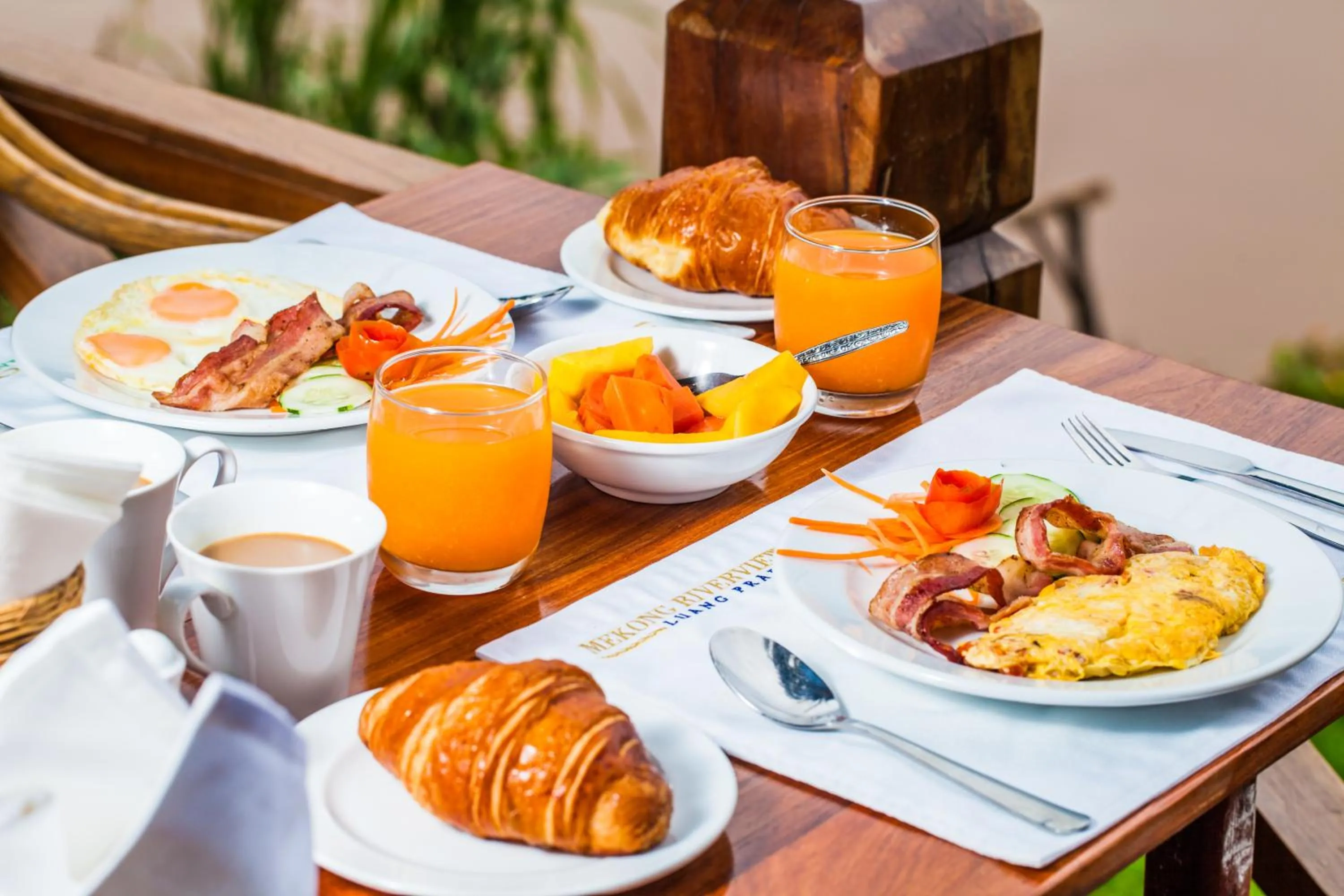 Food in Mekong Riverview Hotel