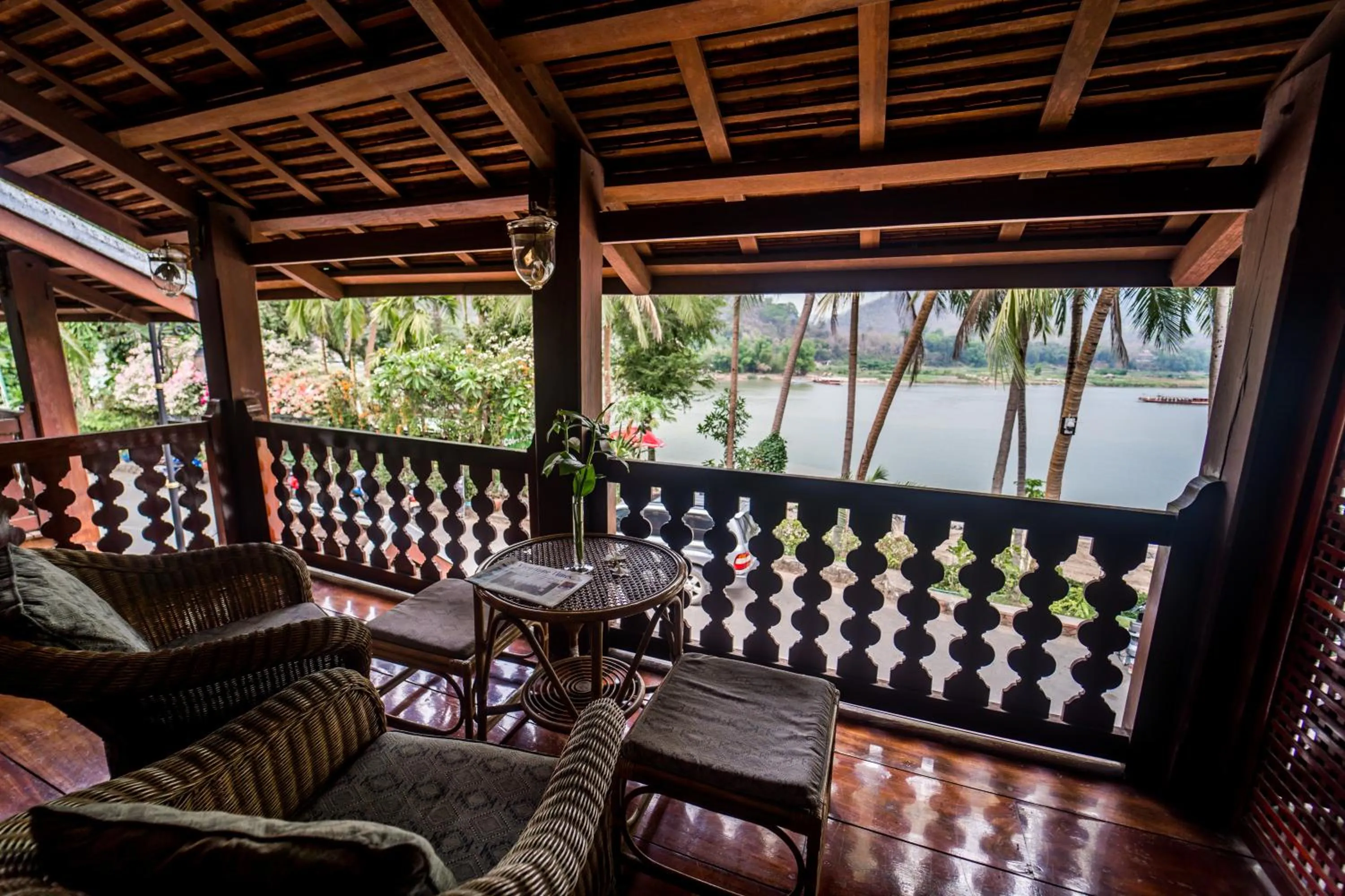 Balcony/Terrace in Mekong Riverview Hotel