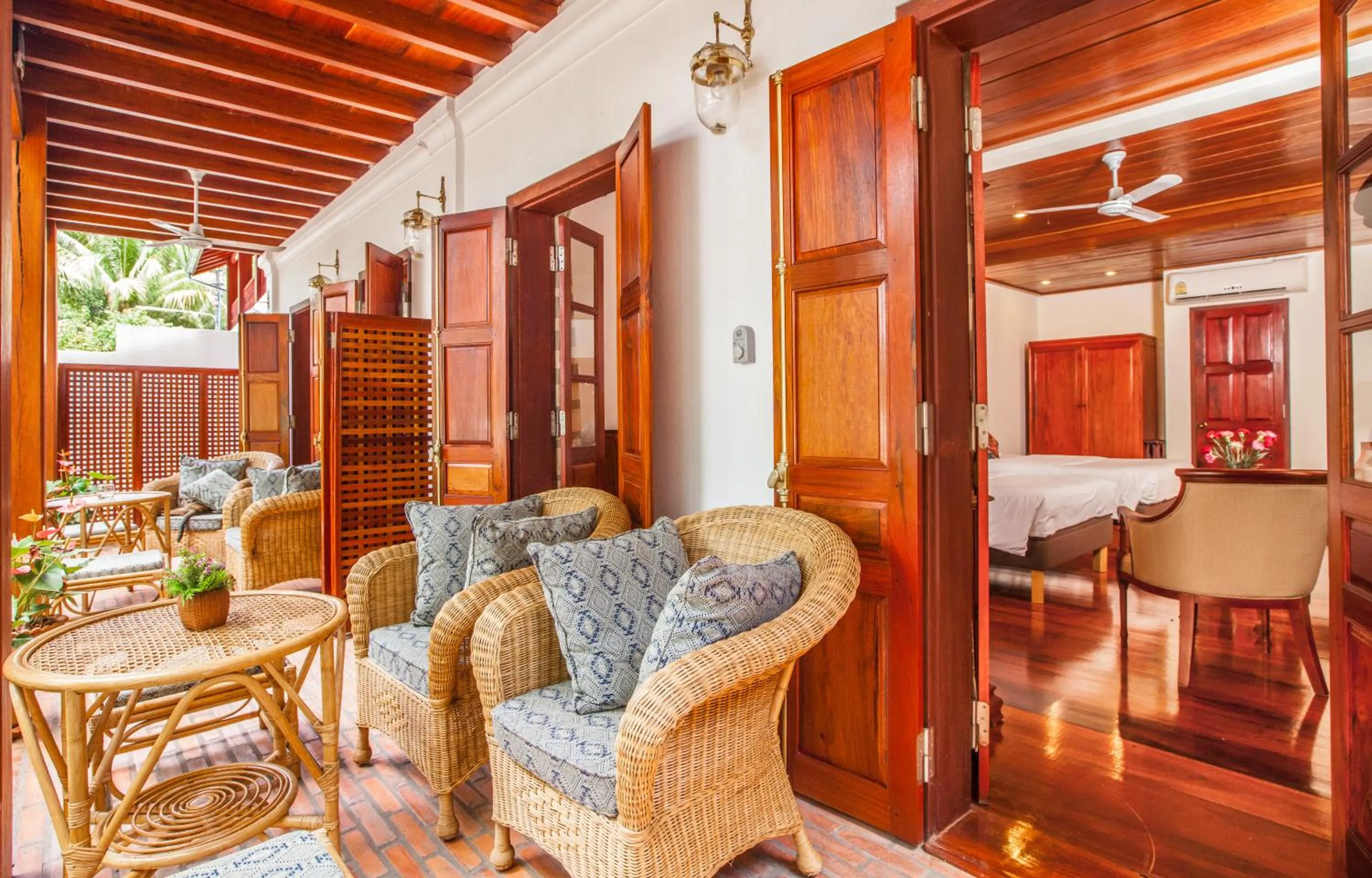 Balcony/Terrace in Mekong Riverview Hotel