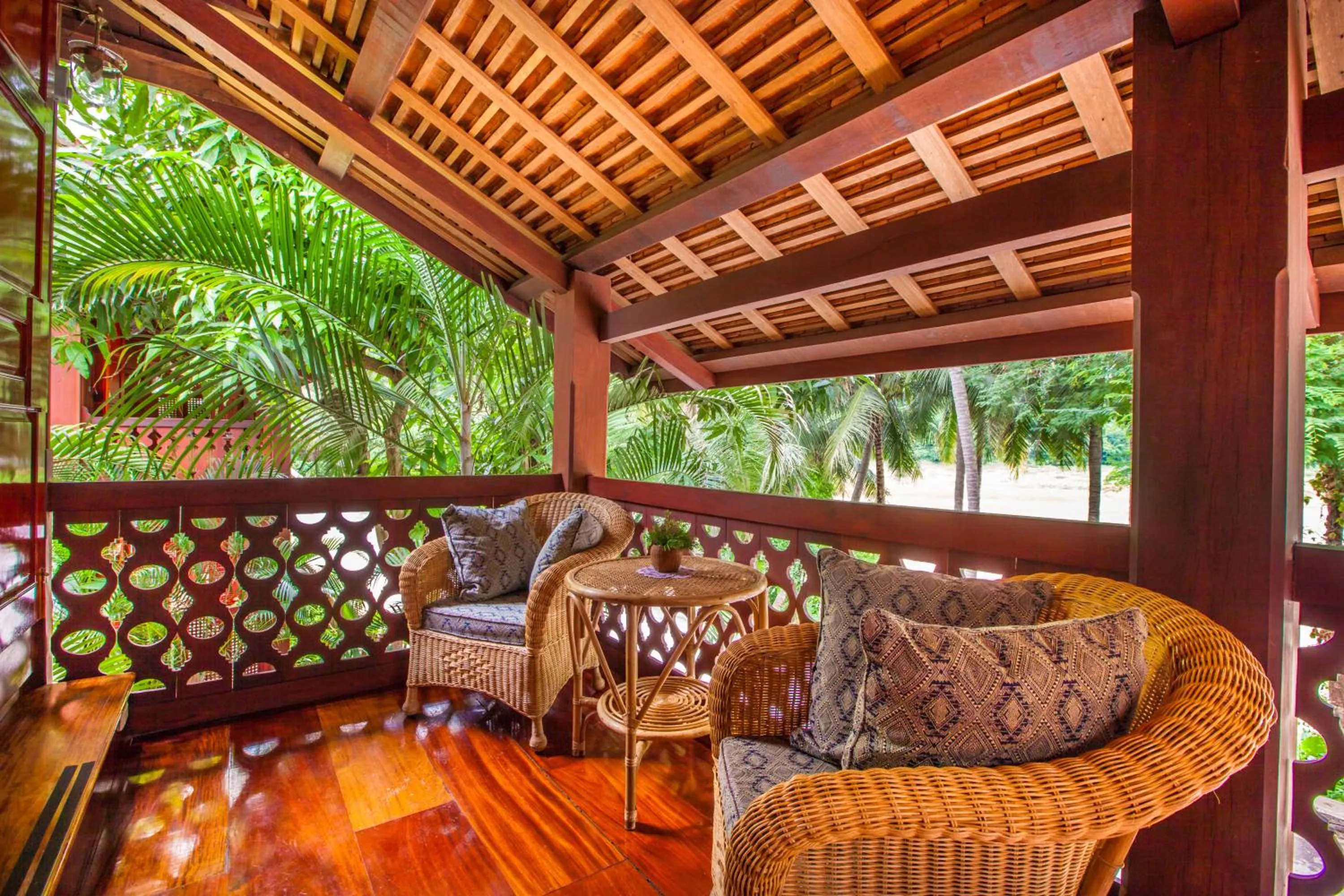 Balcony/Terrace in Mekong Riverview Hotel