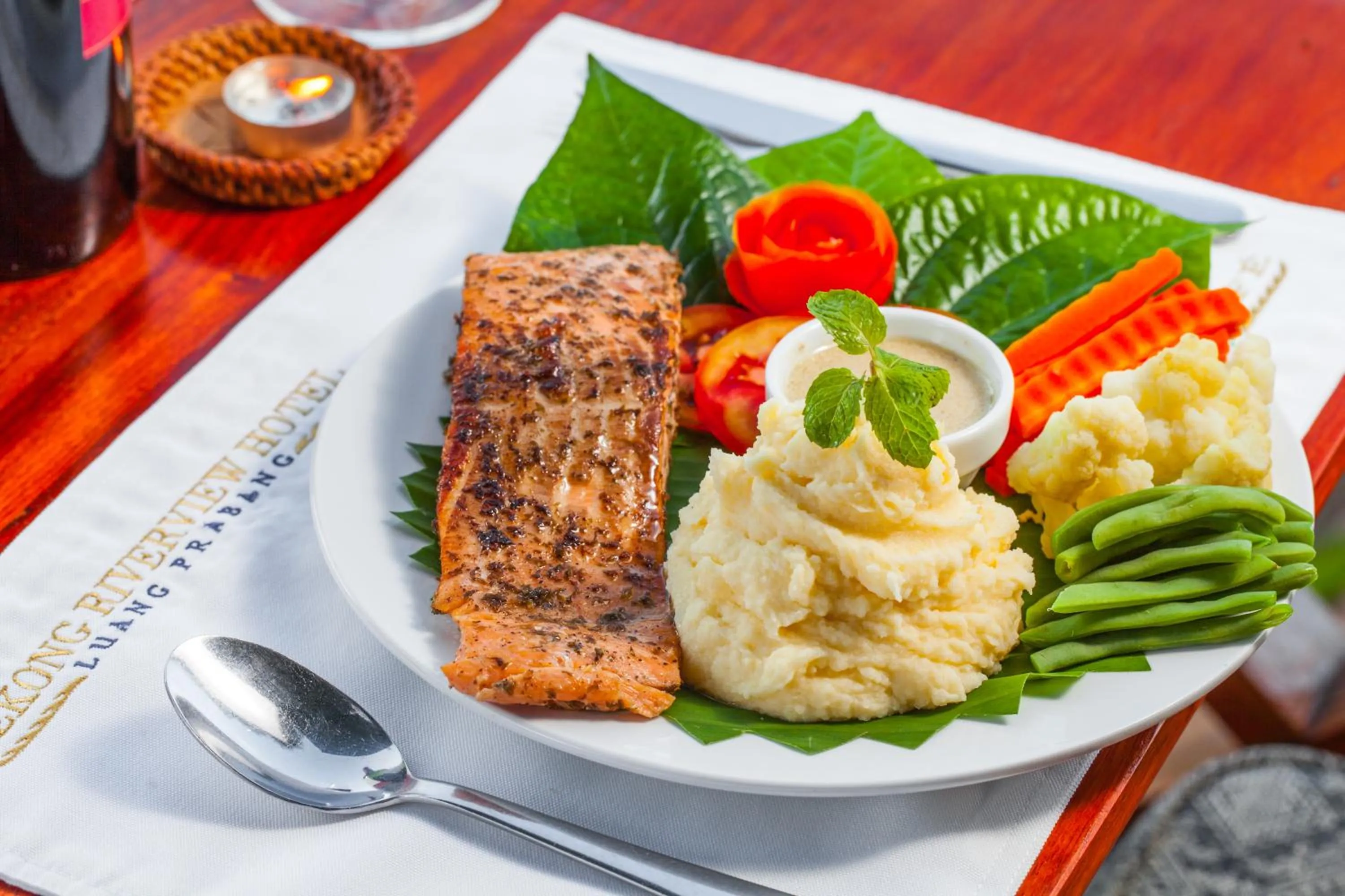 Food in Mekong Riverview Hotel