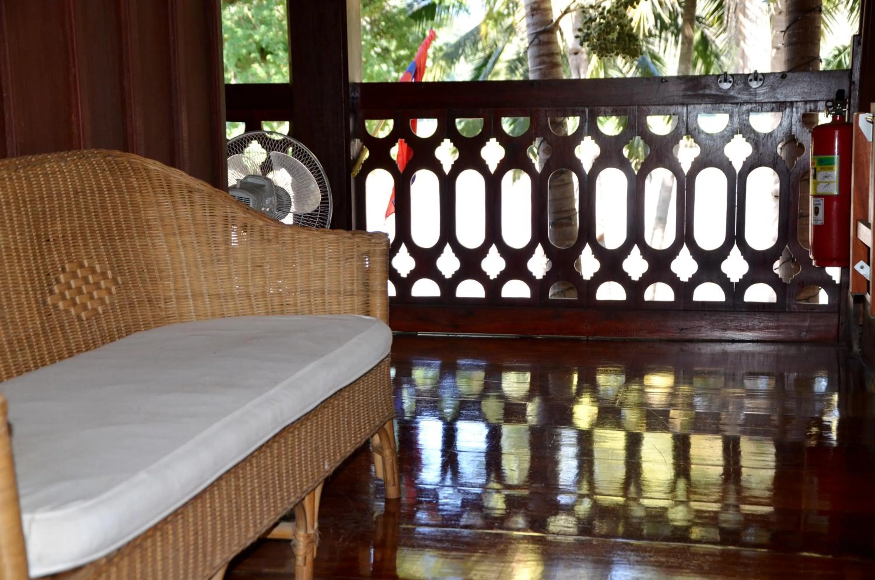 River view in Mekong Riverview Hotel