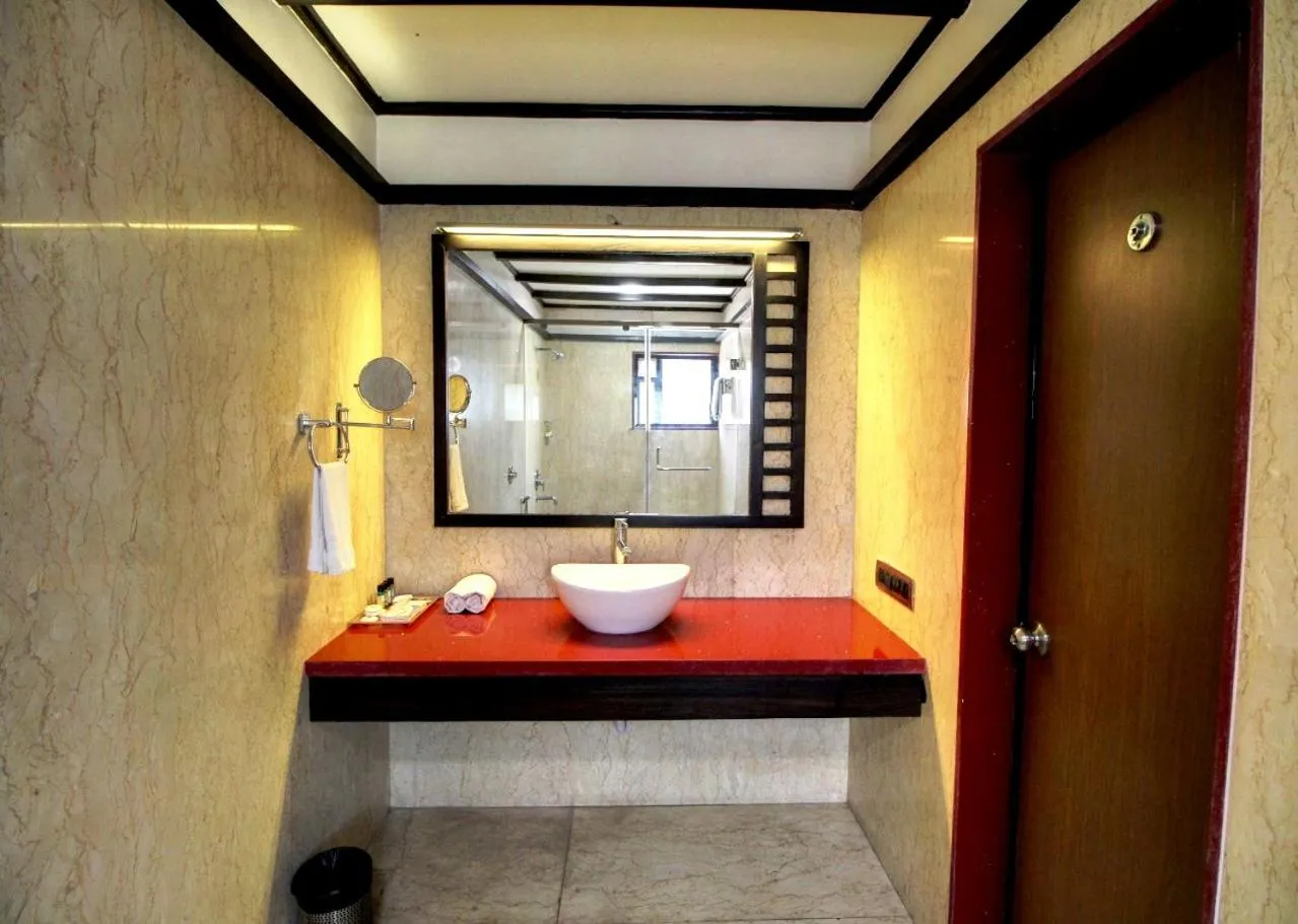Bathroom in Damanganga Valley Resort Silvassa