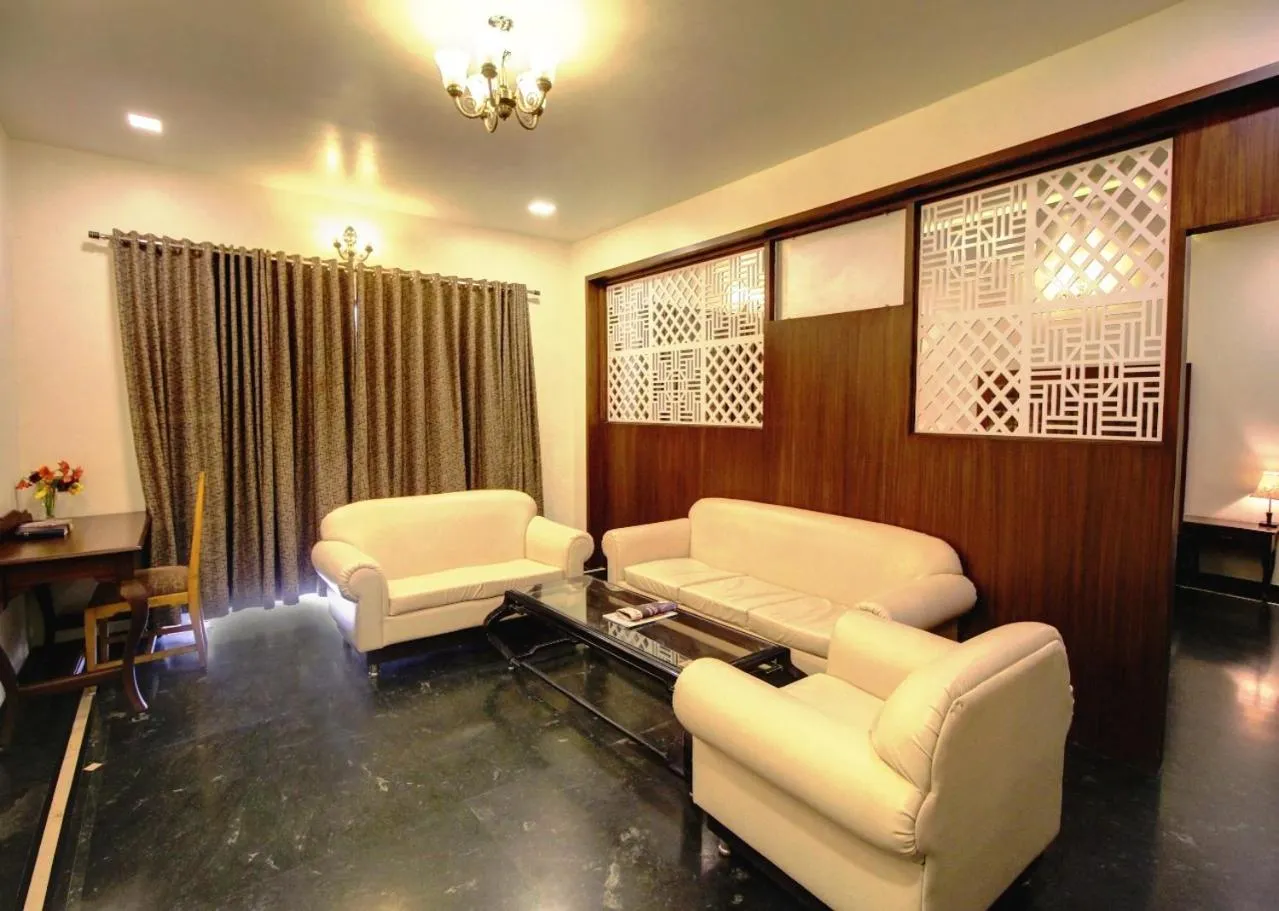 Living room in Damanganga Valley Resort Silvassa