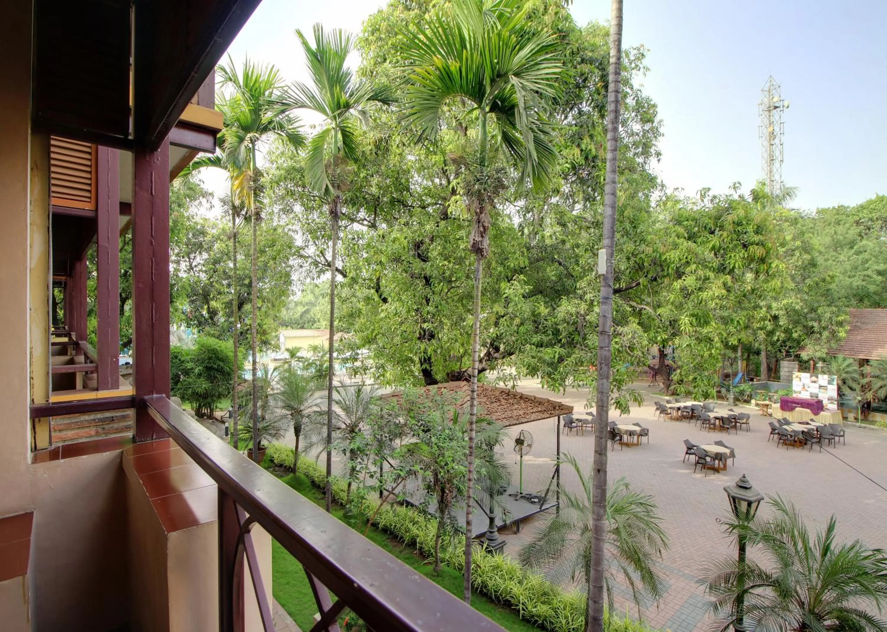Balcony/Terrace in Damanganga Valley Resort Silvassa
