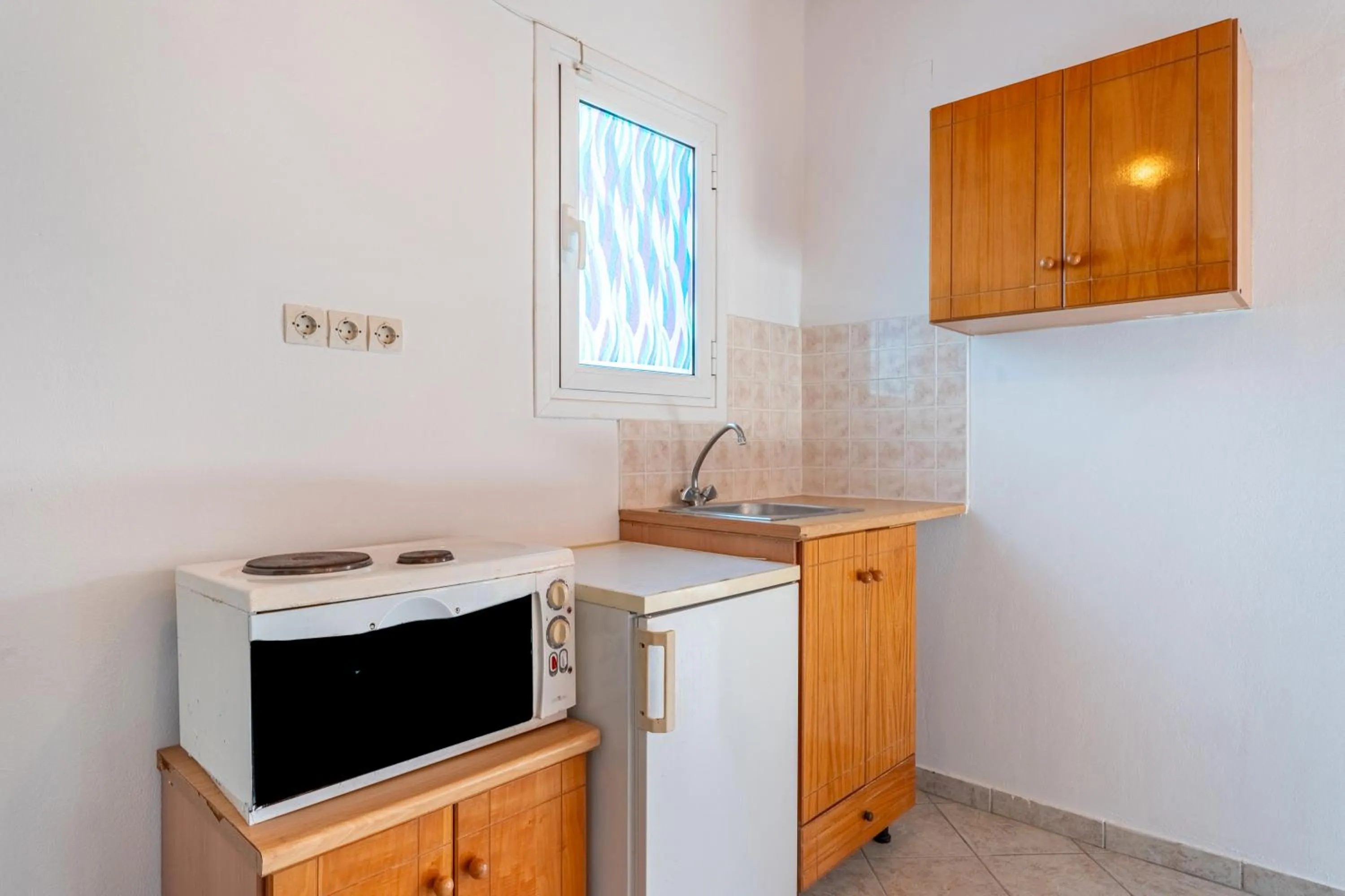 Living room in Kavos Panorama Complex